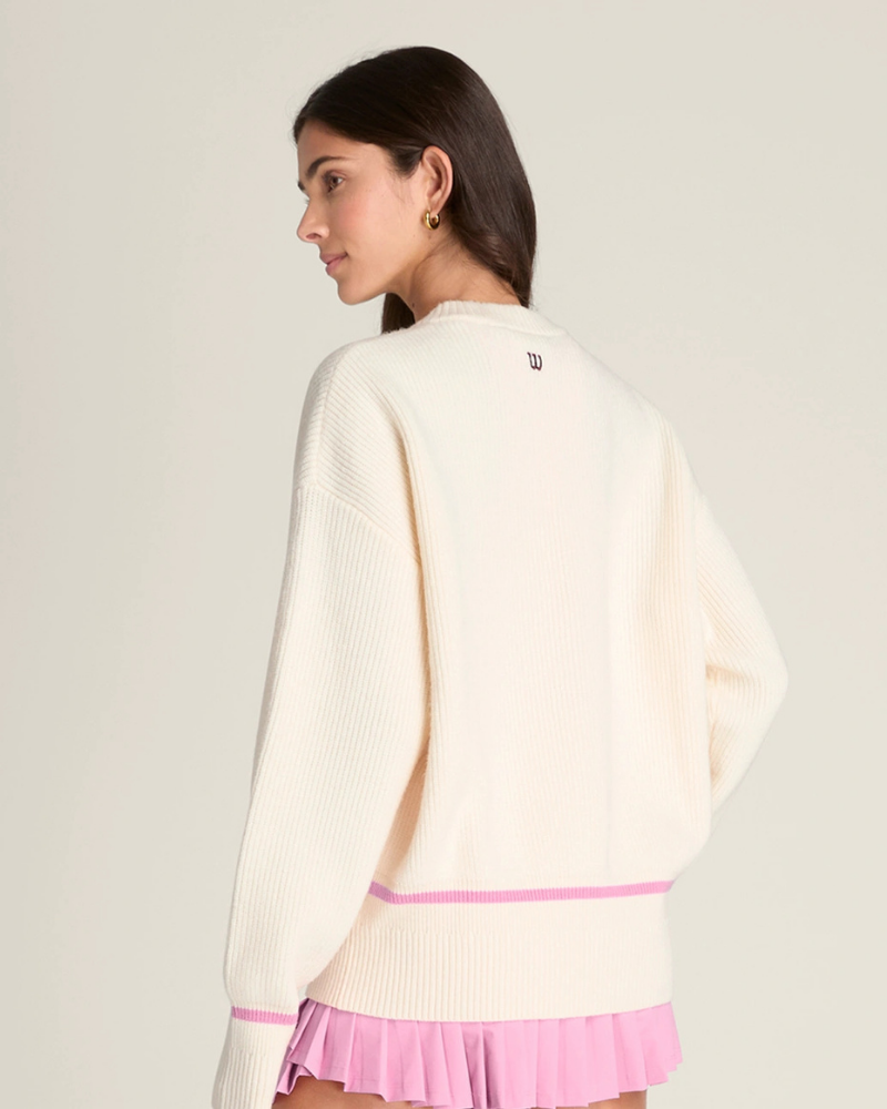 Wilson Dame Varsity Crewneck Sweater