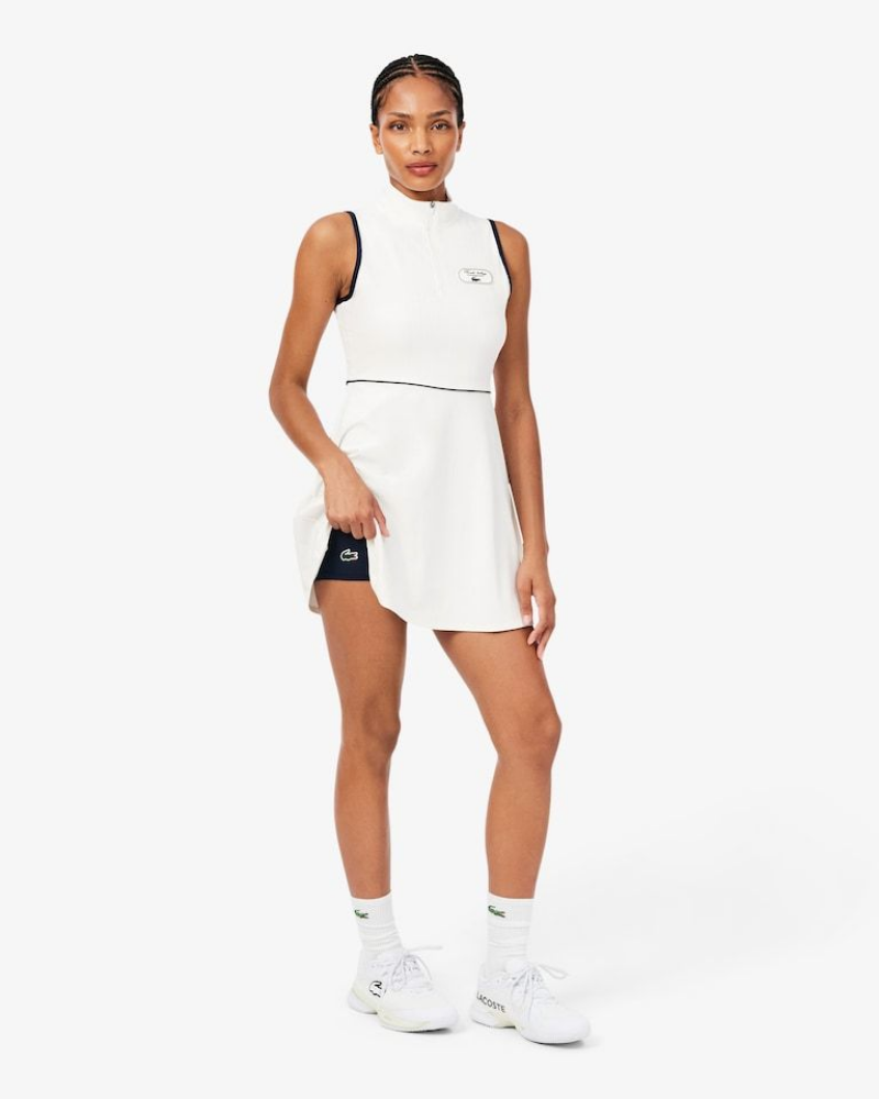 Lacoste kjole Hvid