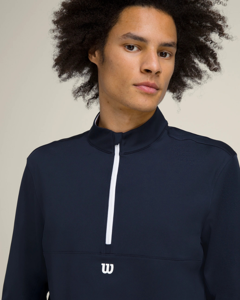 WIlson Herre Half-Zip Langærmet