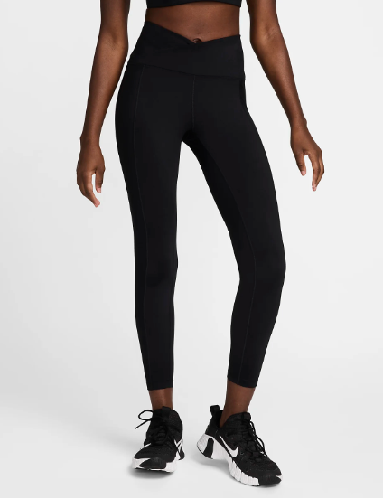 Nike One Dame Wrap Højtaljede 7/8-leggings*