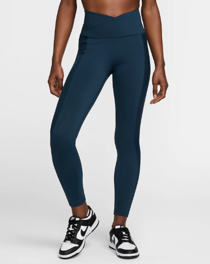 Nike One Dame Wrap Højtaljede 7/8-leggings*