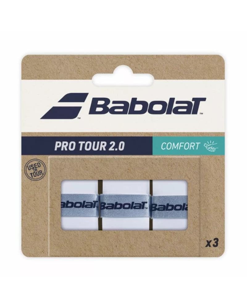 Babolat Overgrip Pro Tour Hvid