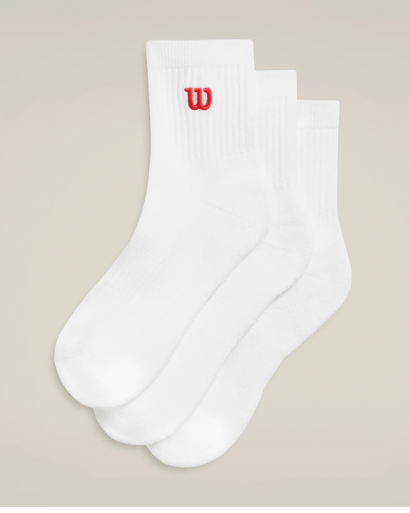 Wilson quarter top sock 3 pack