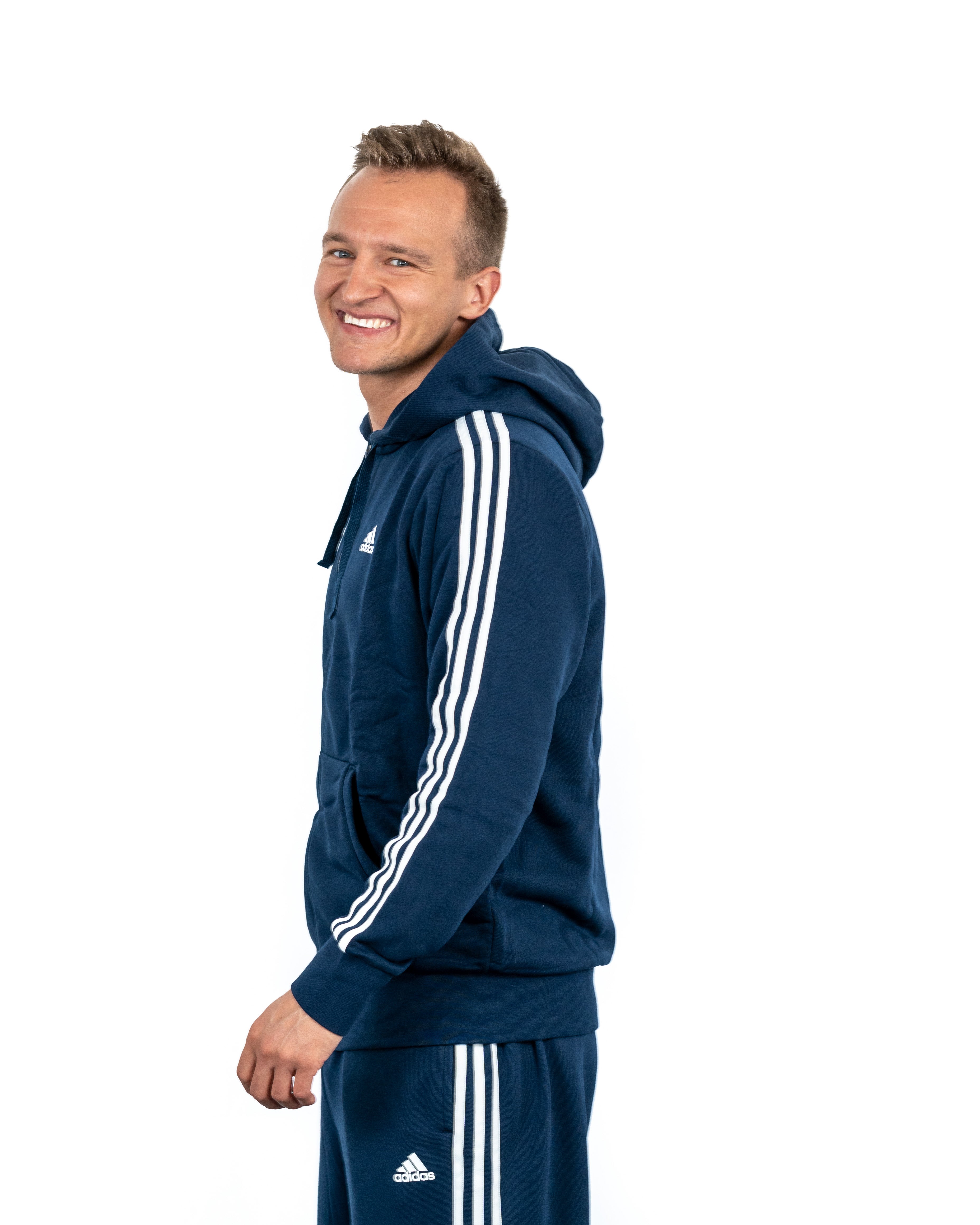 Adidas Essentials 3S Hoodie