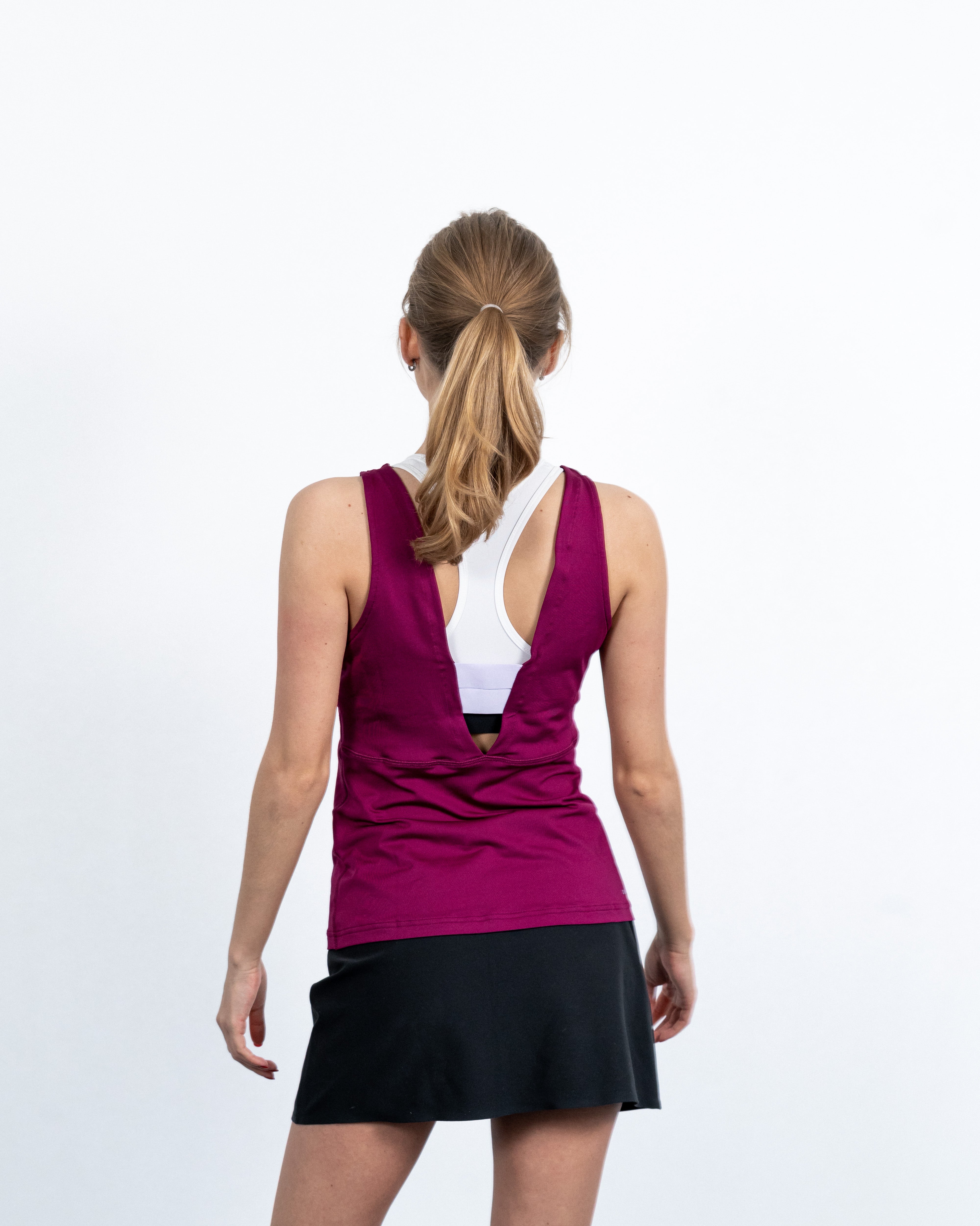 Nike Kvinde Dry Fit Top Lilla