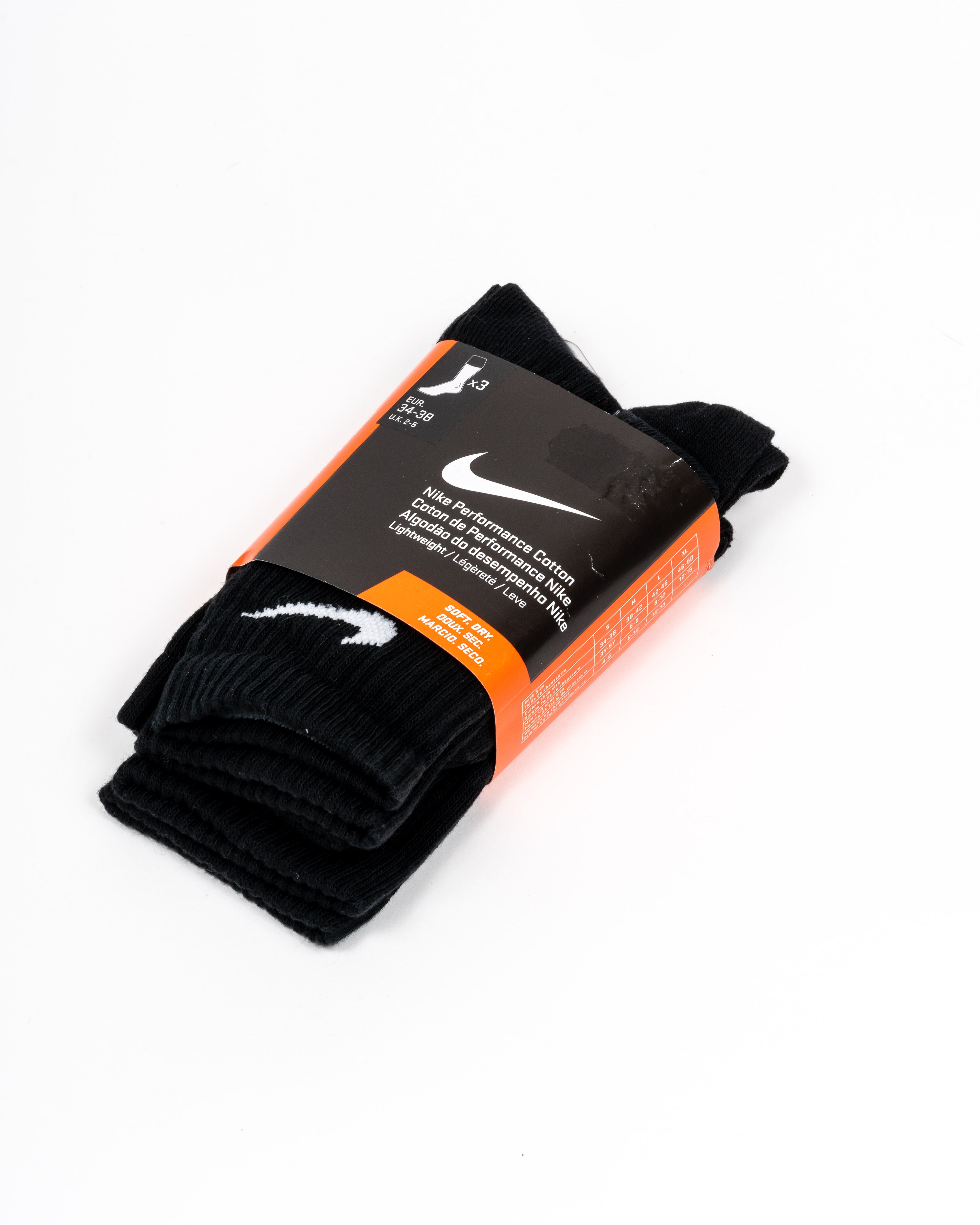 Nike Performance Lightweight Lange Strømper 3-pak