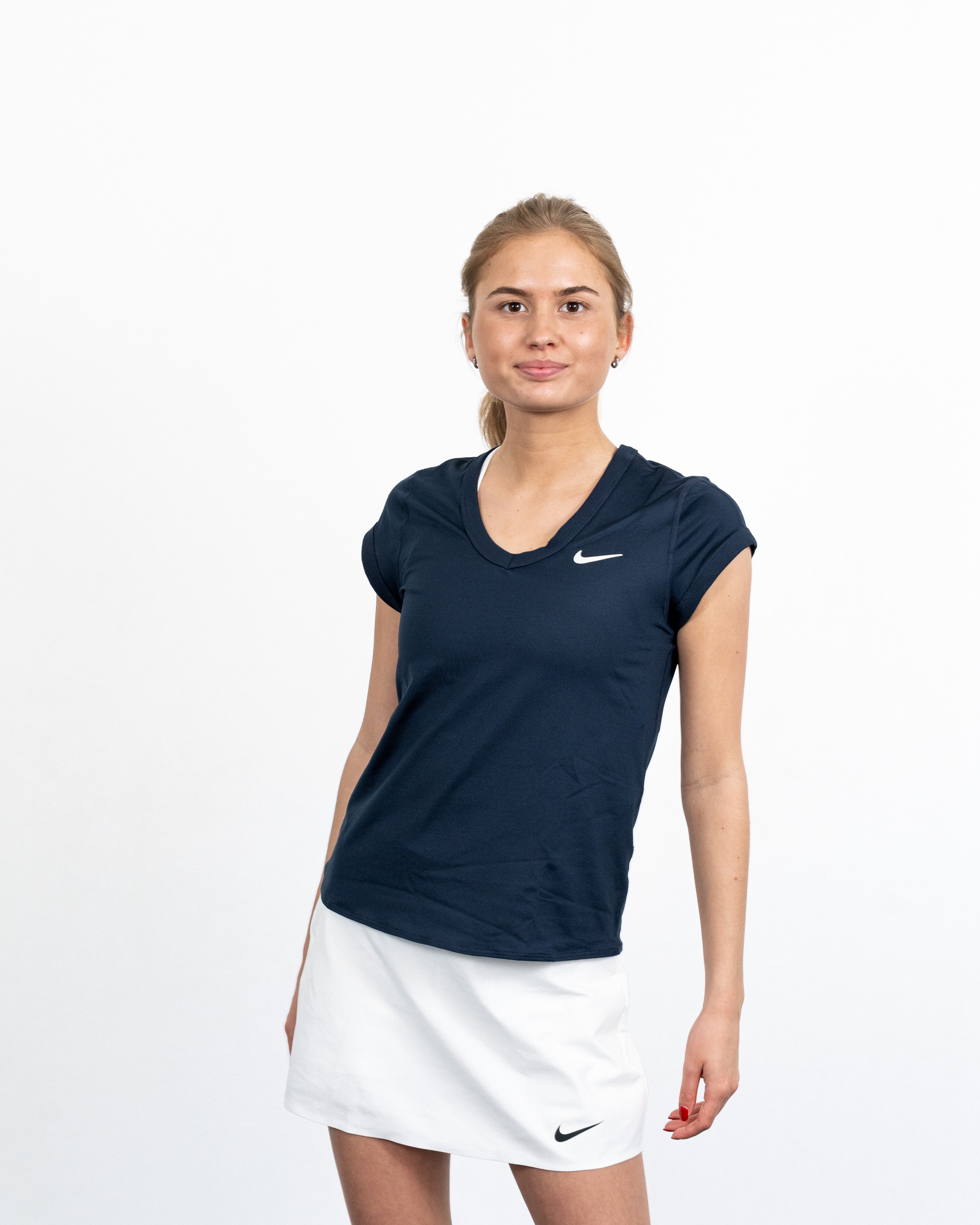 NikeCourt Dry Top SS Marine