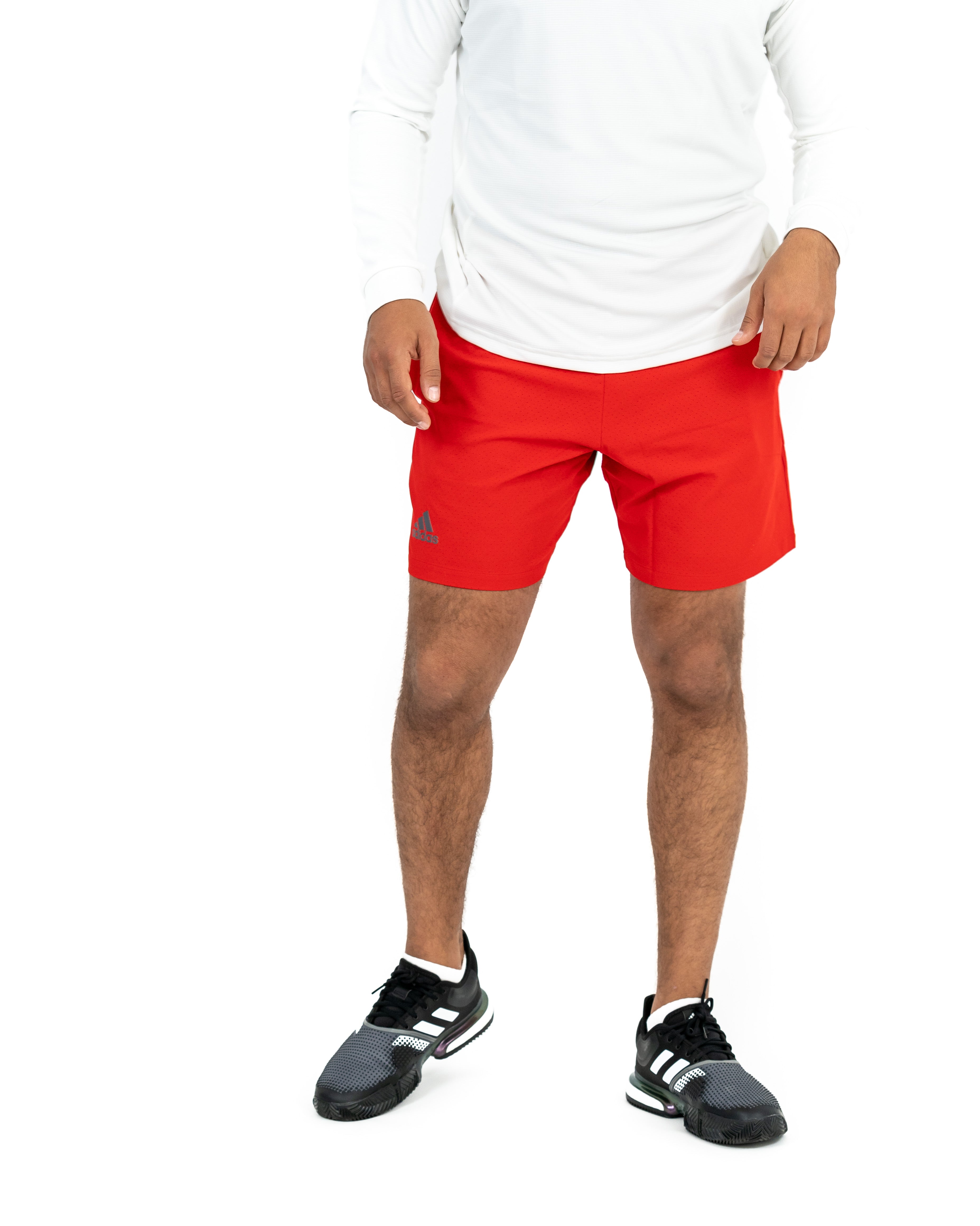 Adidas Barricade Herre Shorts Rød