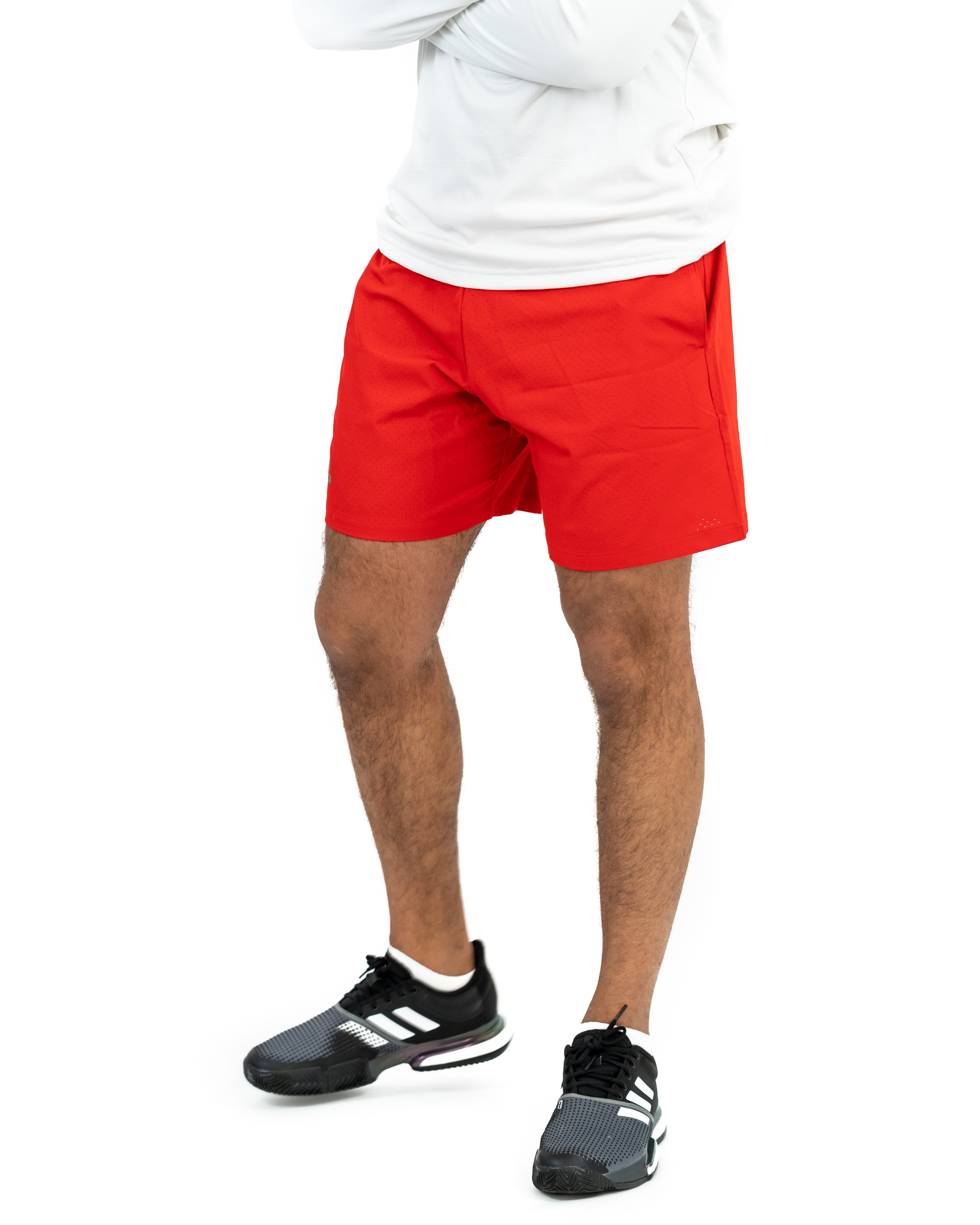 Adidas Barricade Herre Shorts Rød