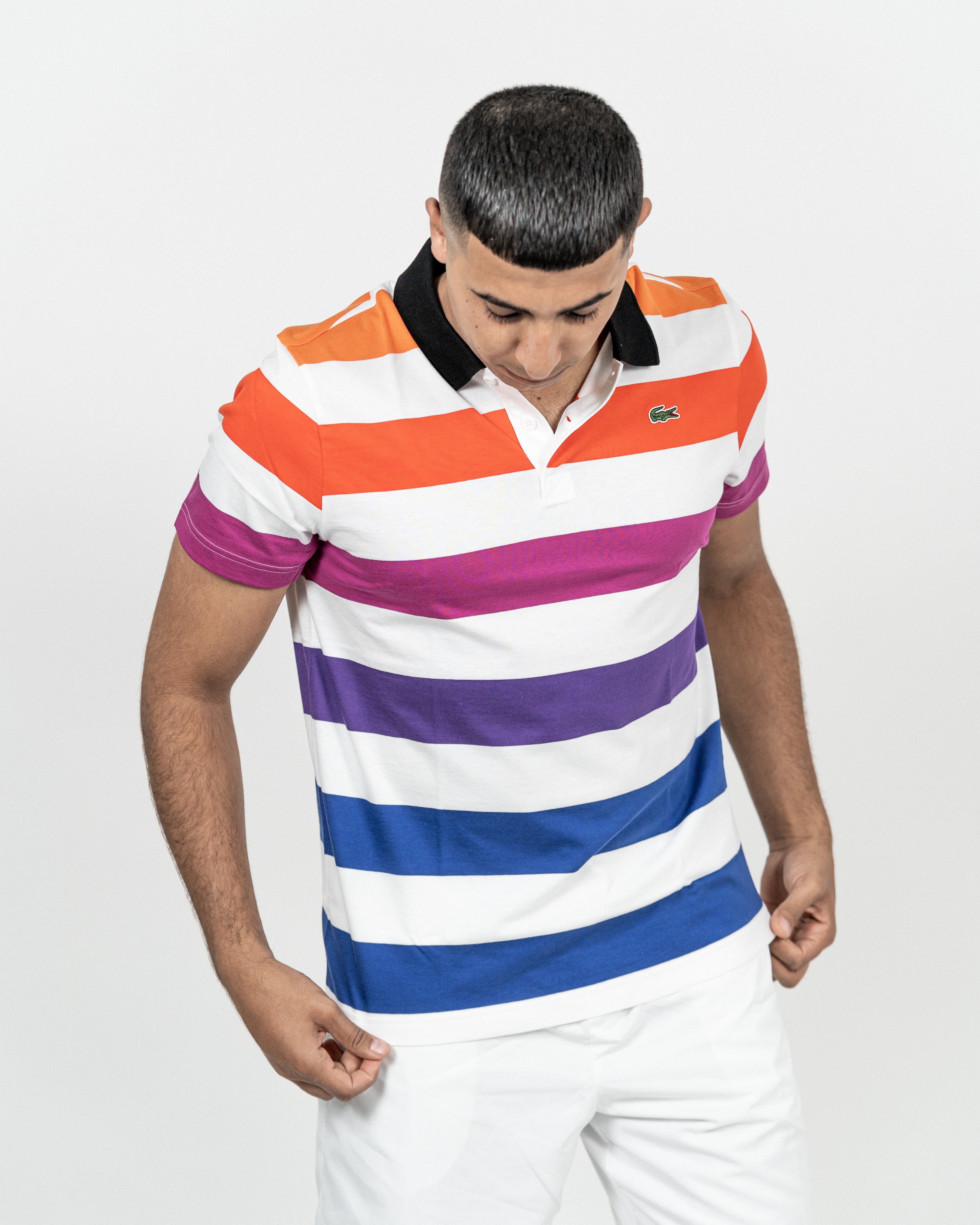 Lacoste Herre Sport Polo Stribet