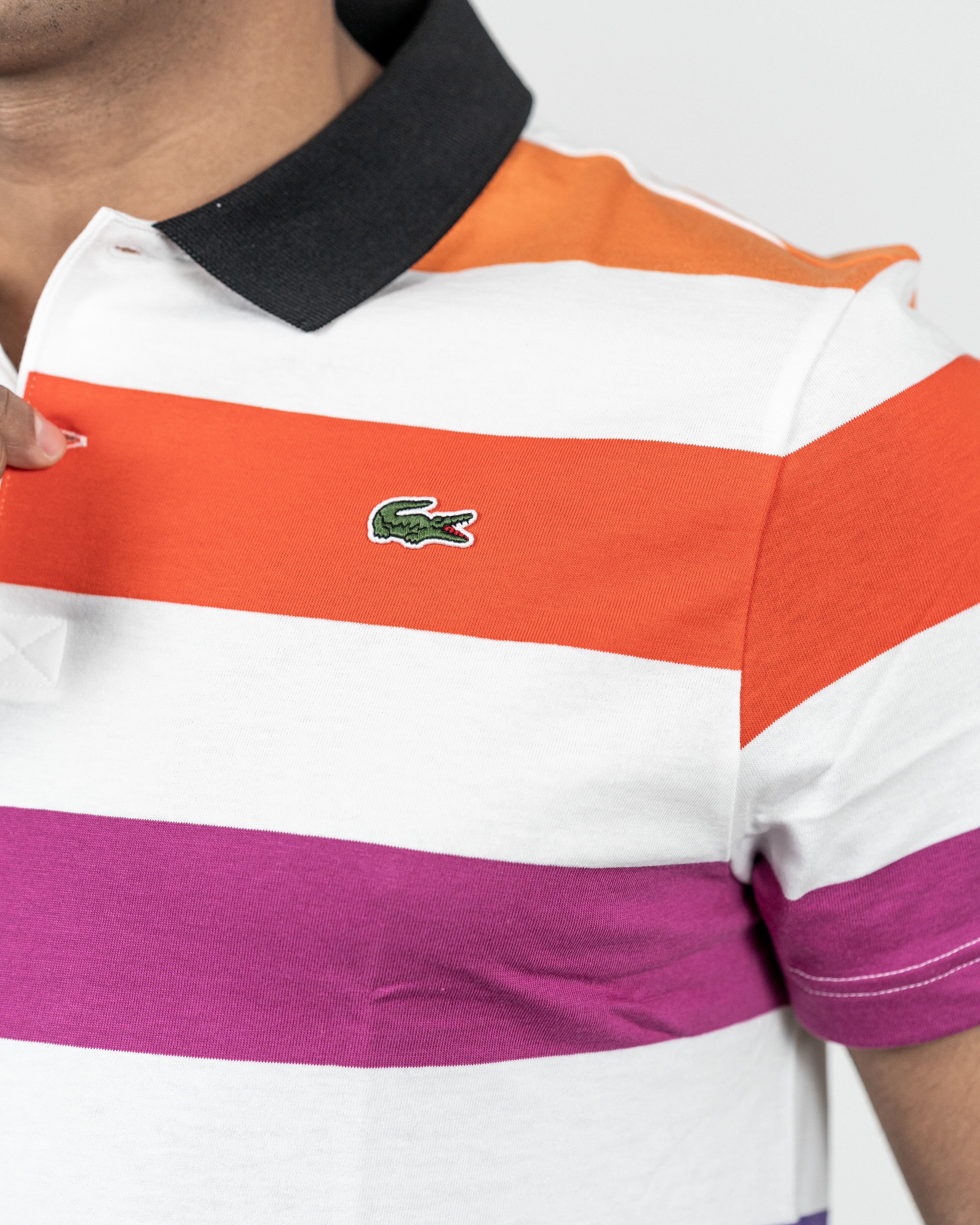 Lacoste Herre Sport Polo Stribet