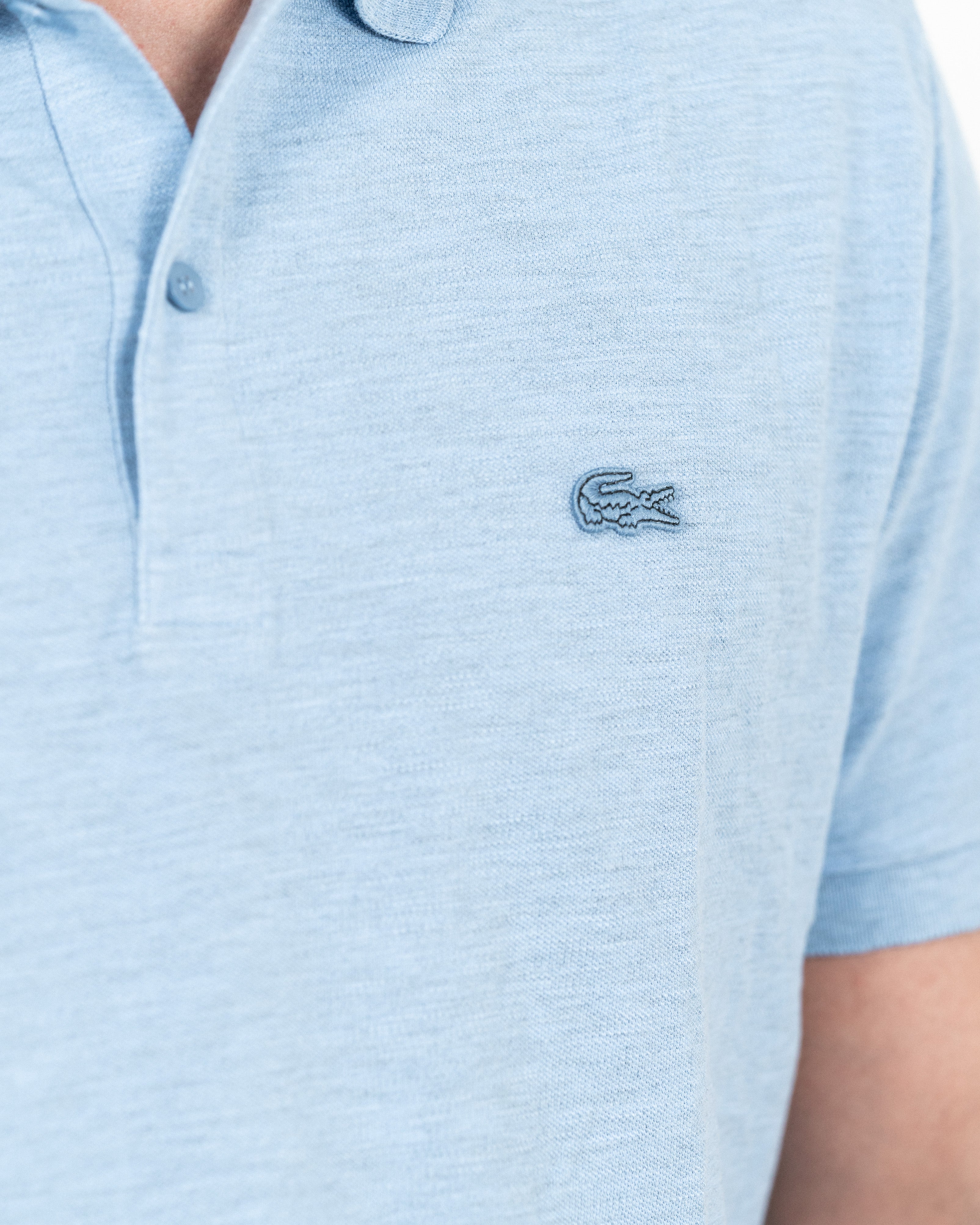 Lacoste Herre Polo Støvet blå