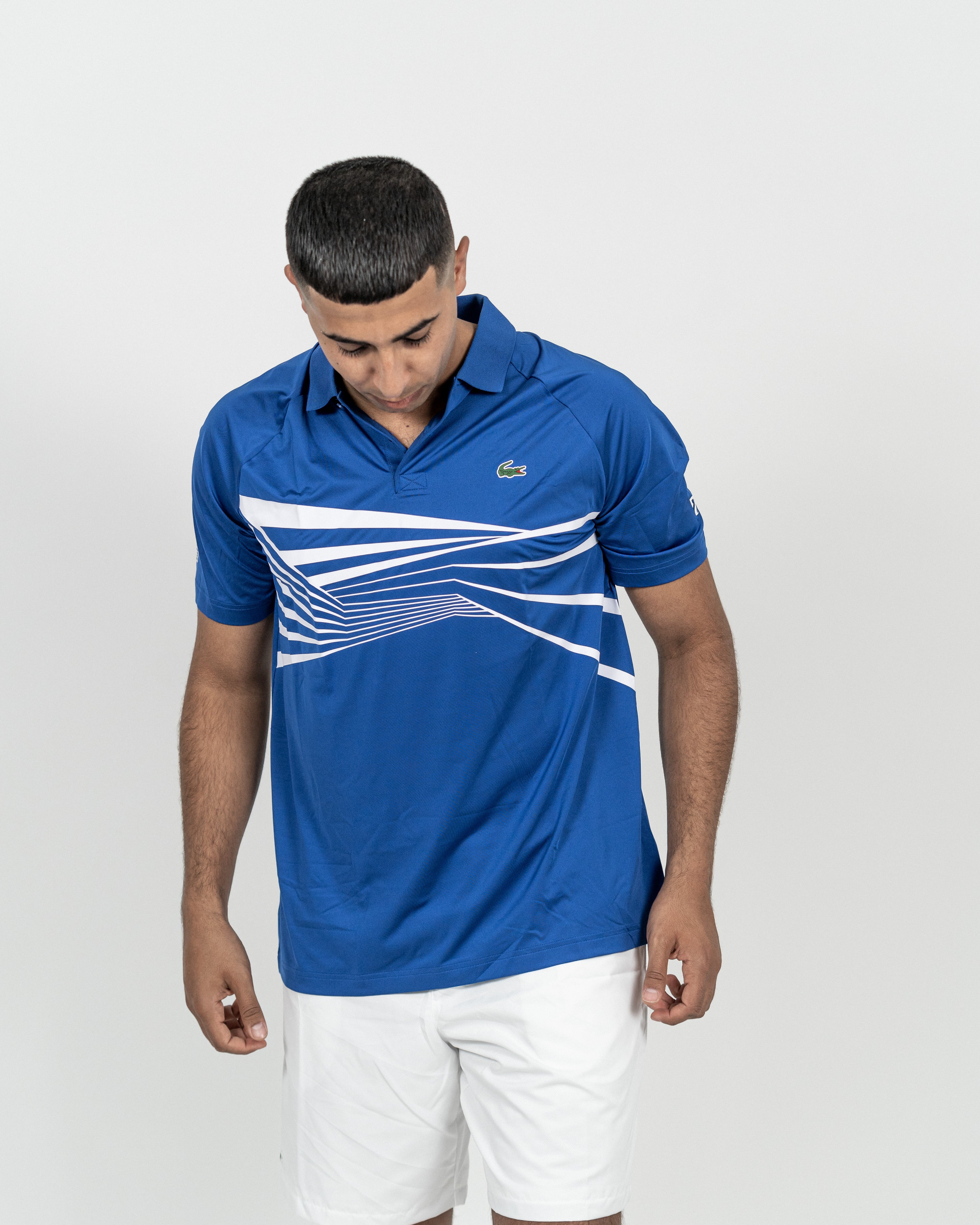 Lacoste Novak Djokovic Tennis Polo Blåa