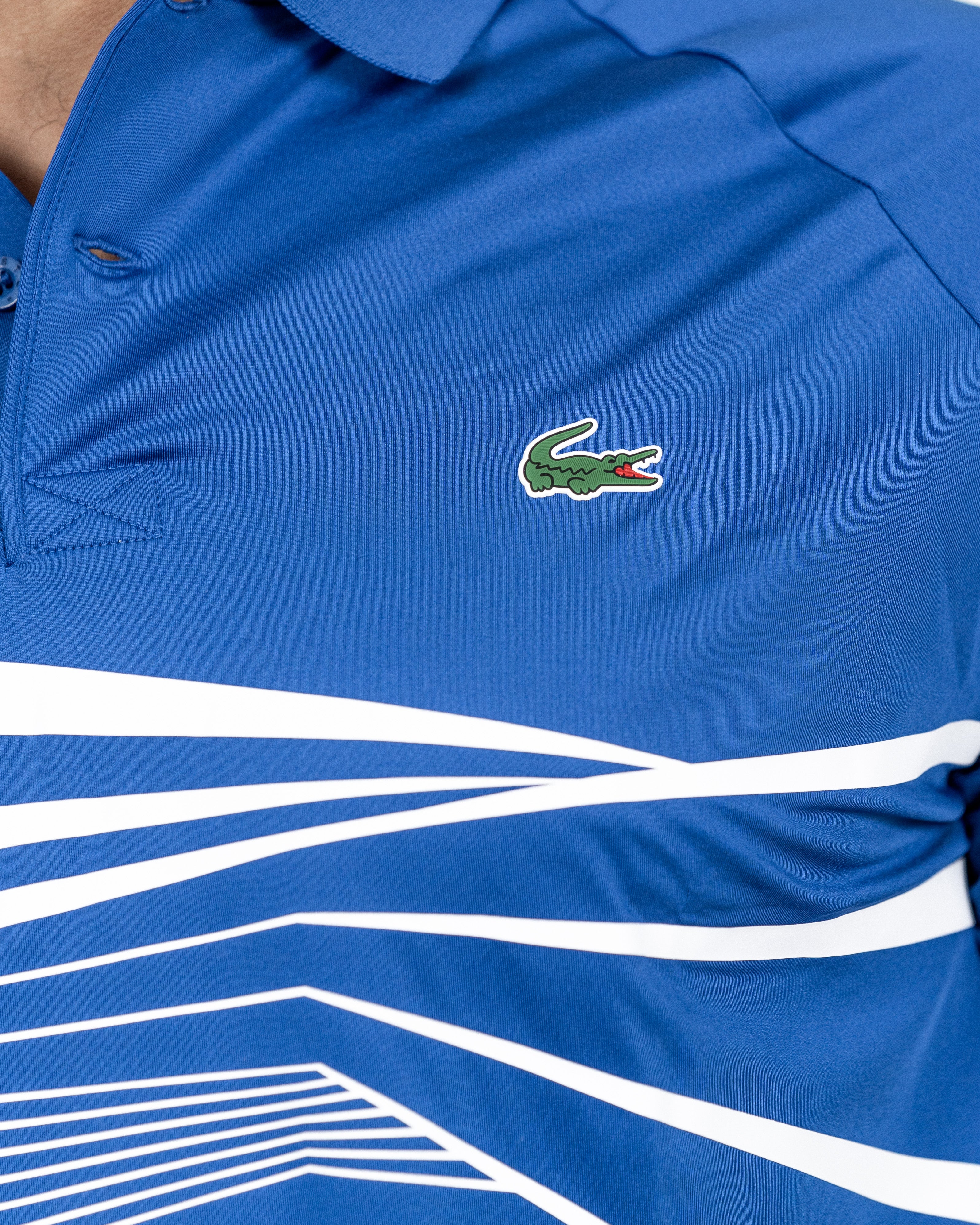 Lacoste Novak Djokovic Tennis Polo Blåa