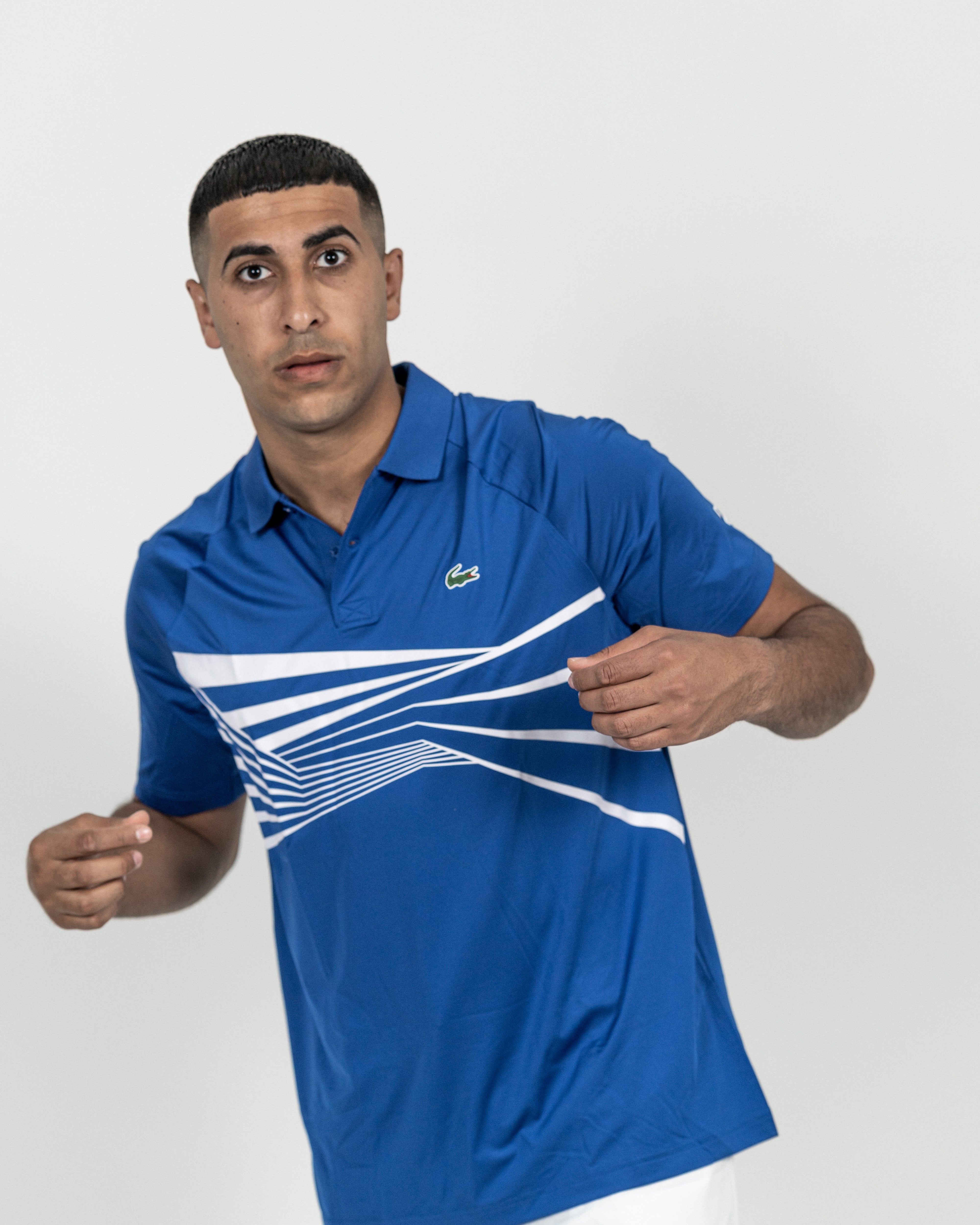 Lacoste Novak Djokovic Tennis Polo Blåa