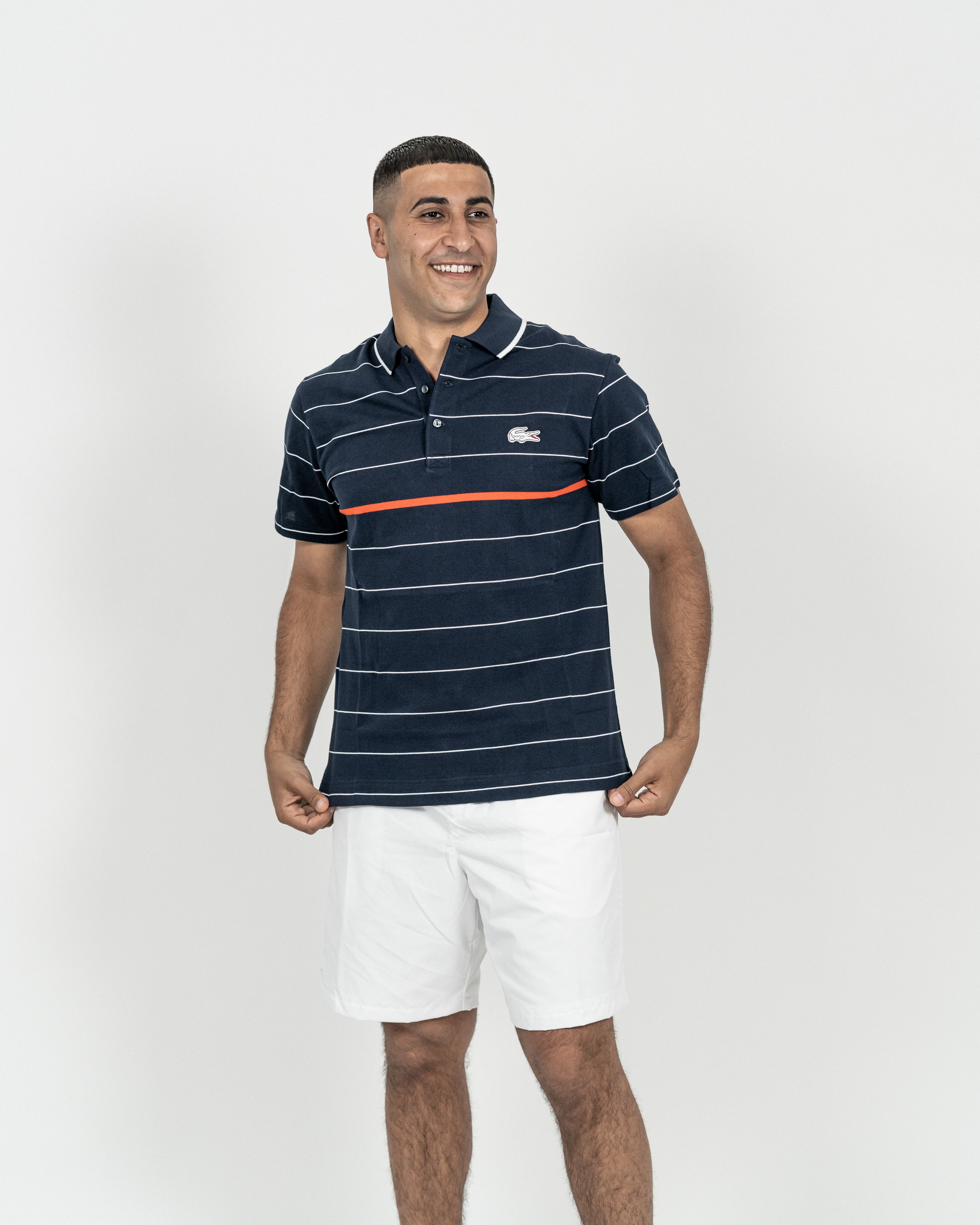 Lacoste Herre Marineblå Roland Garros Polo