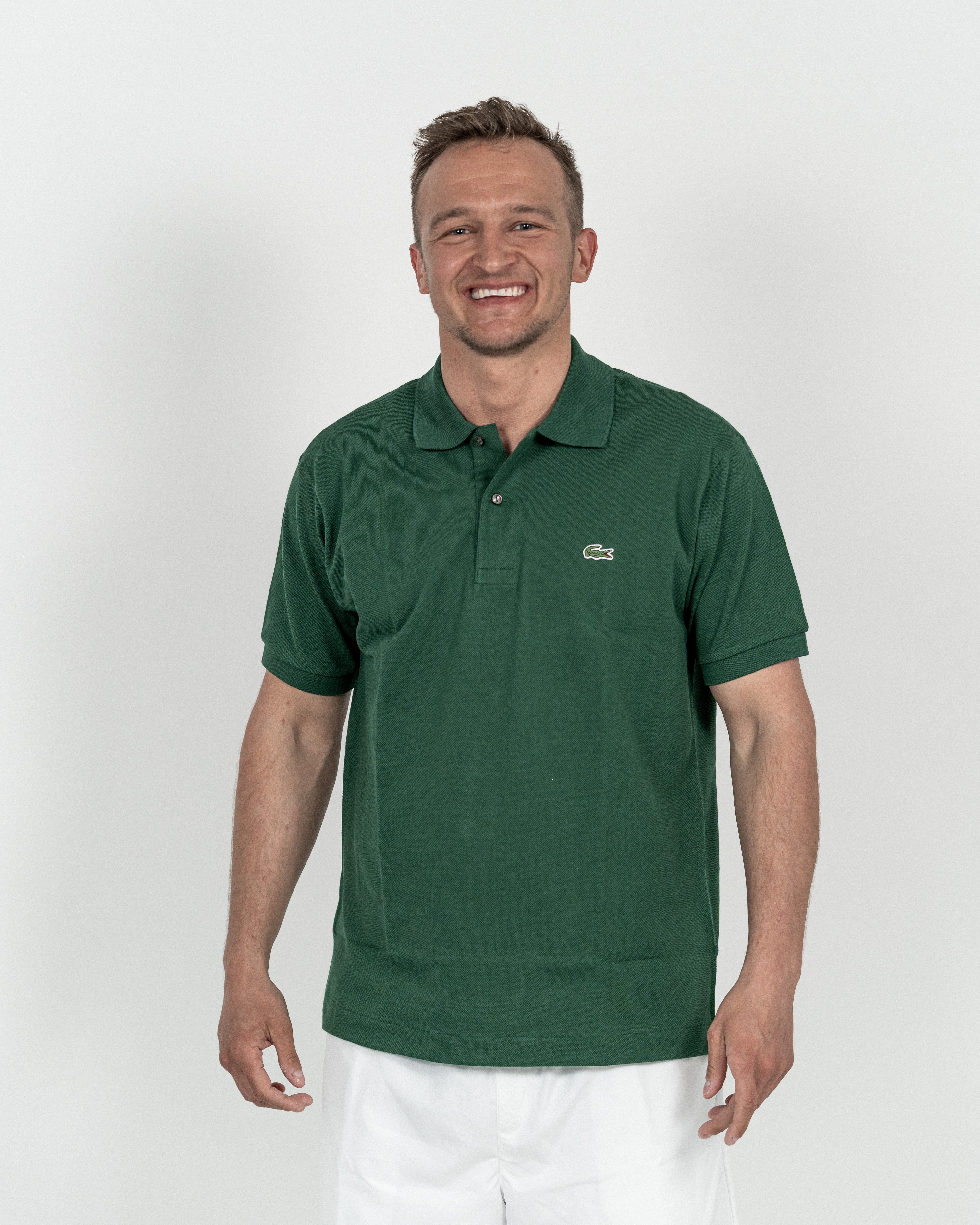 Lacoste Herre Polo Mørkegrøn