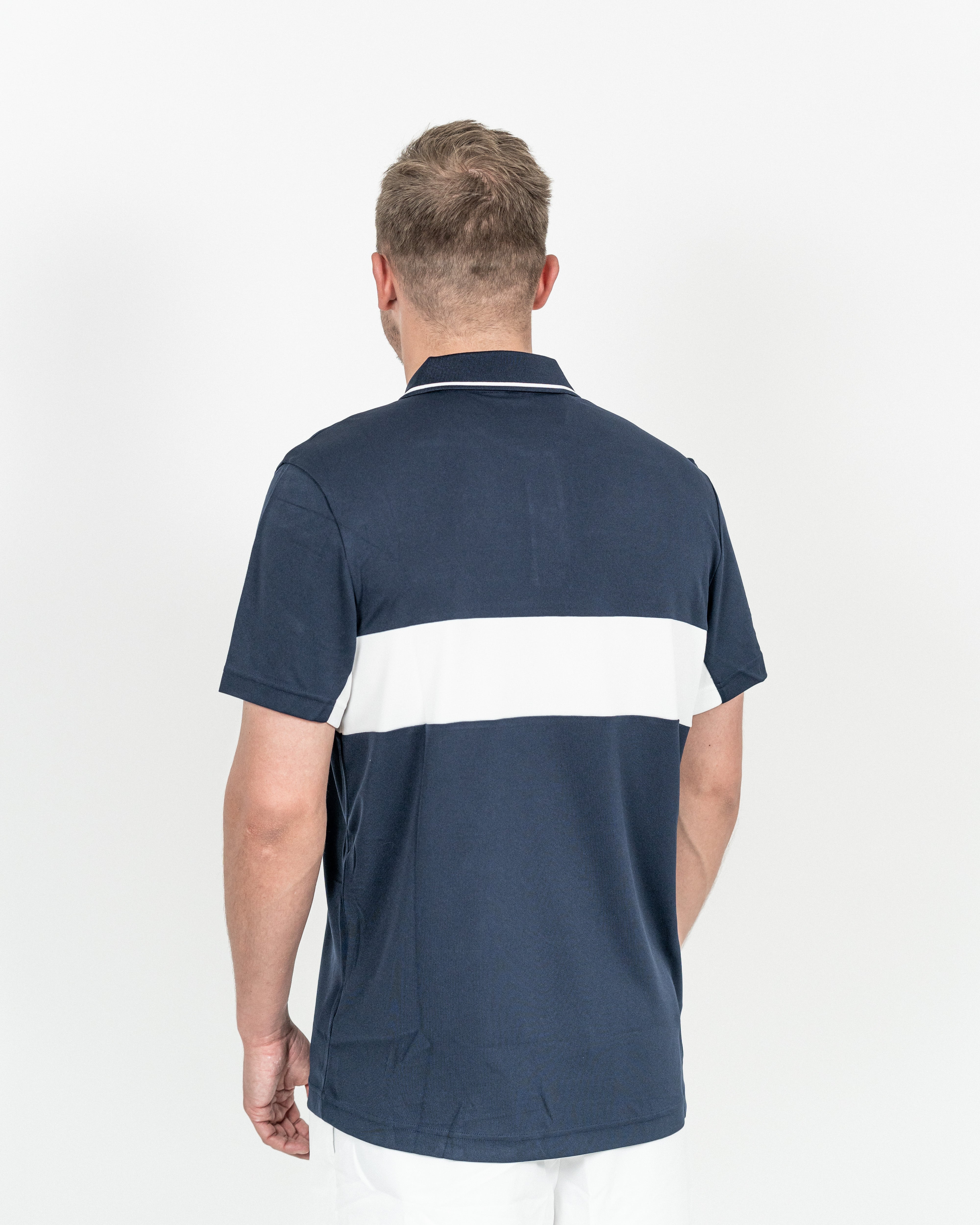Lacoste Herre Polo Navy/Hvid