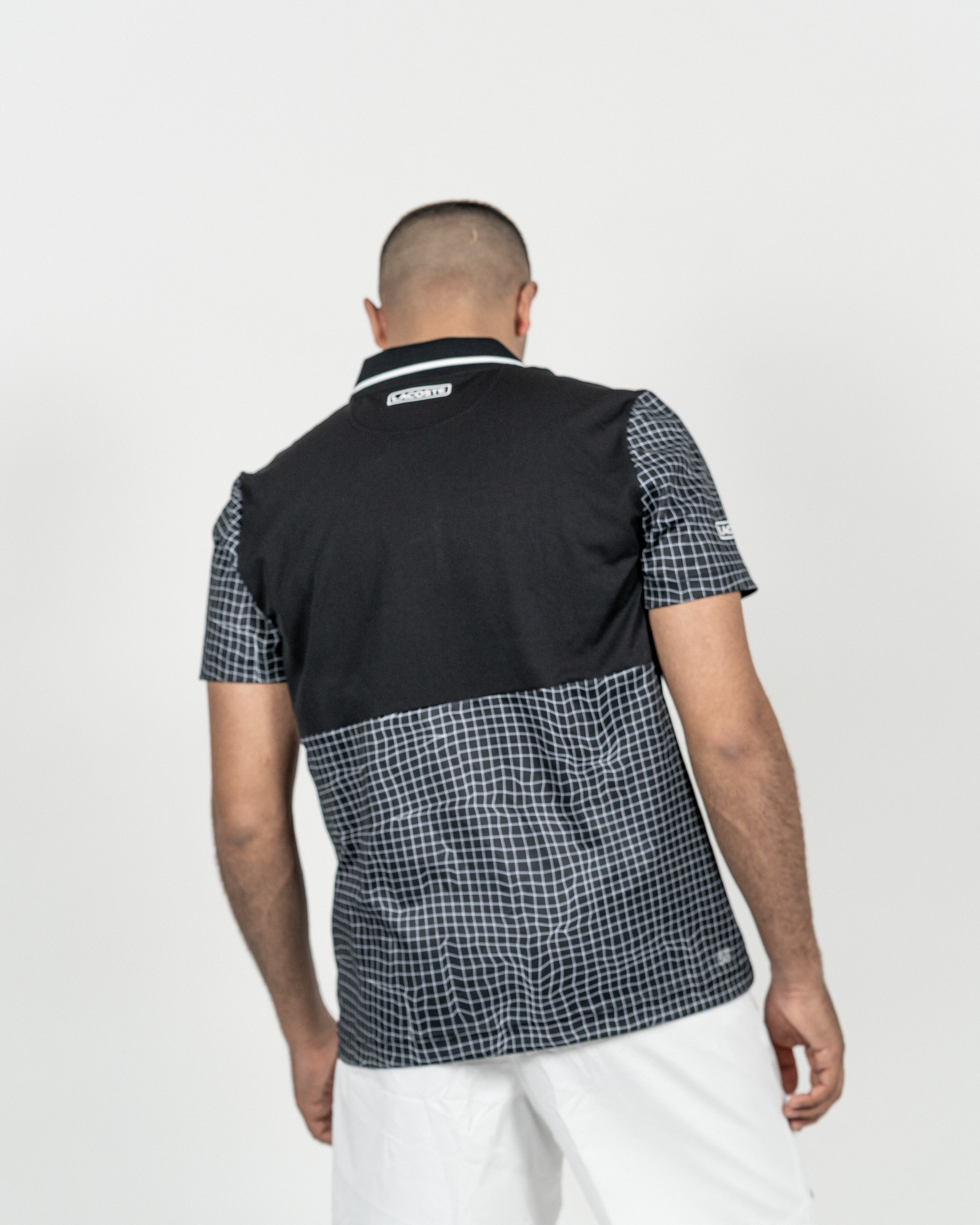 Lacoste Herre Polo Sort/Ternet