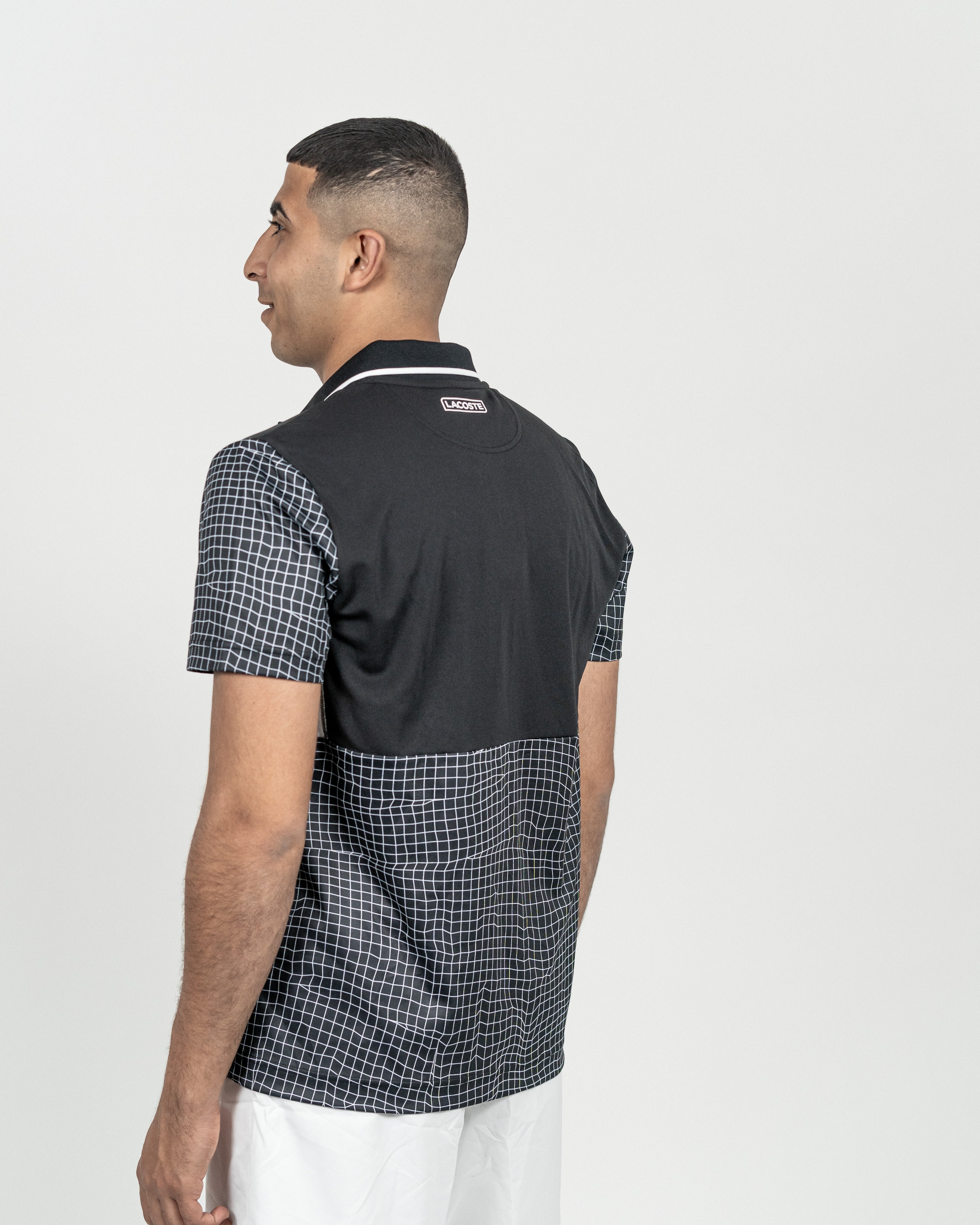 Lacoste Herre Polo Sort/Ternet