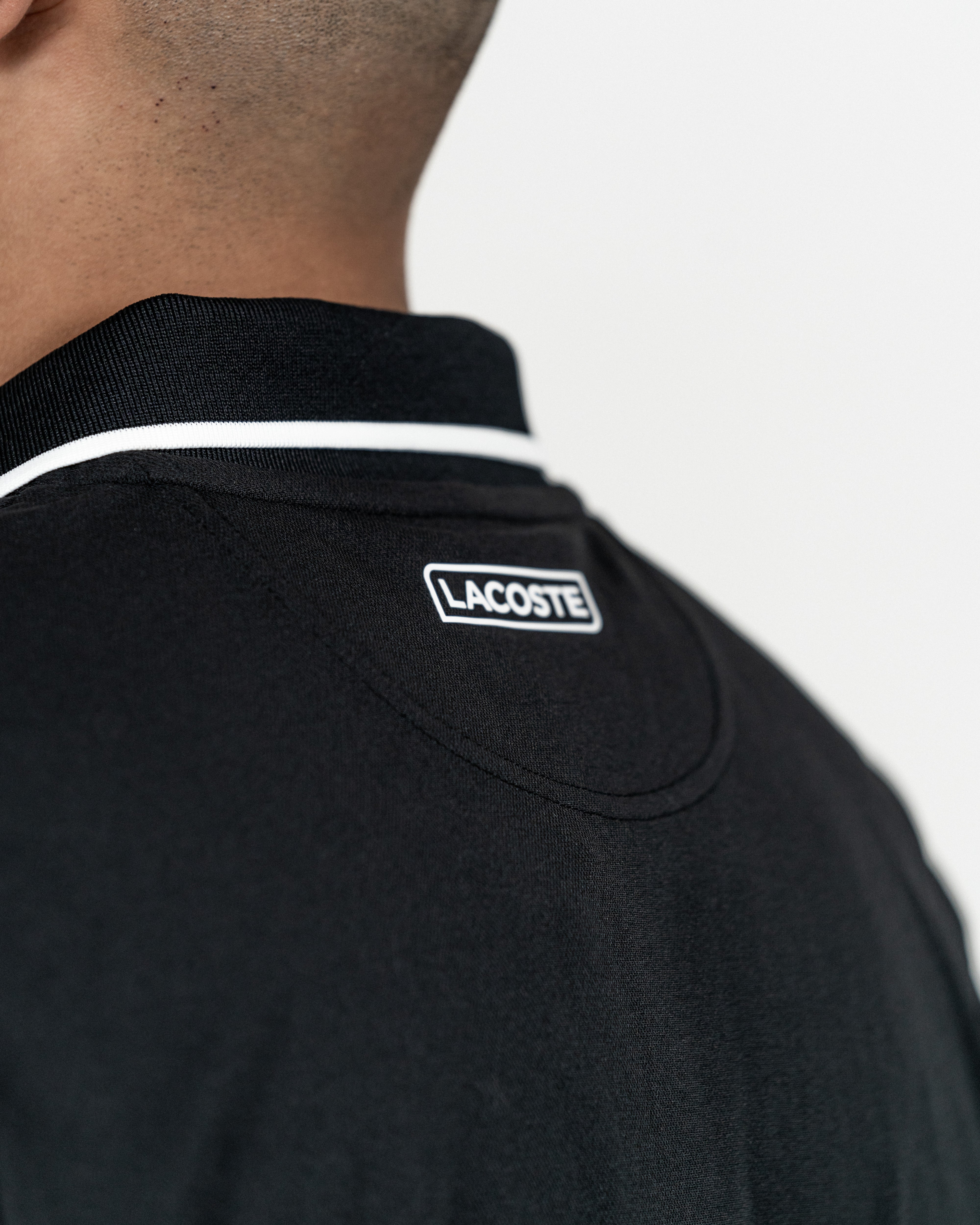 Lacoste Herre Polo Sort/Ternet