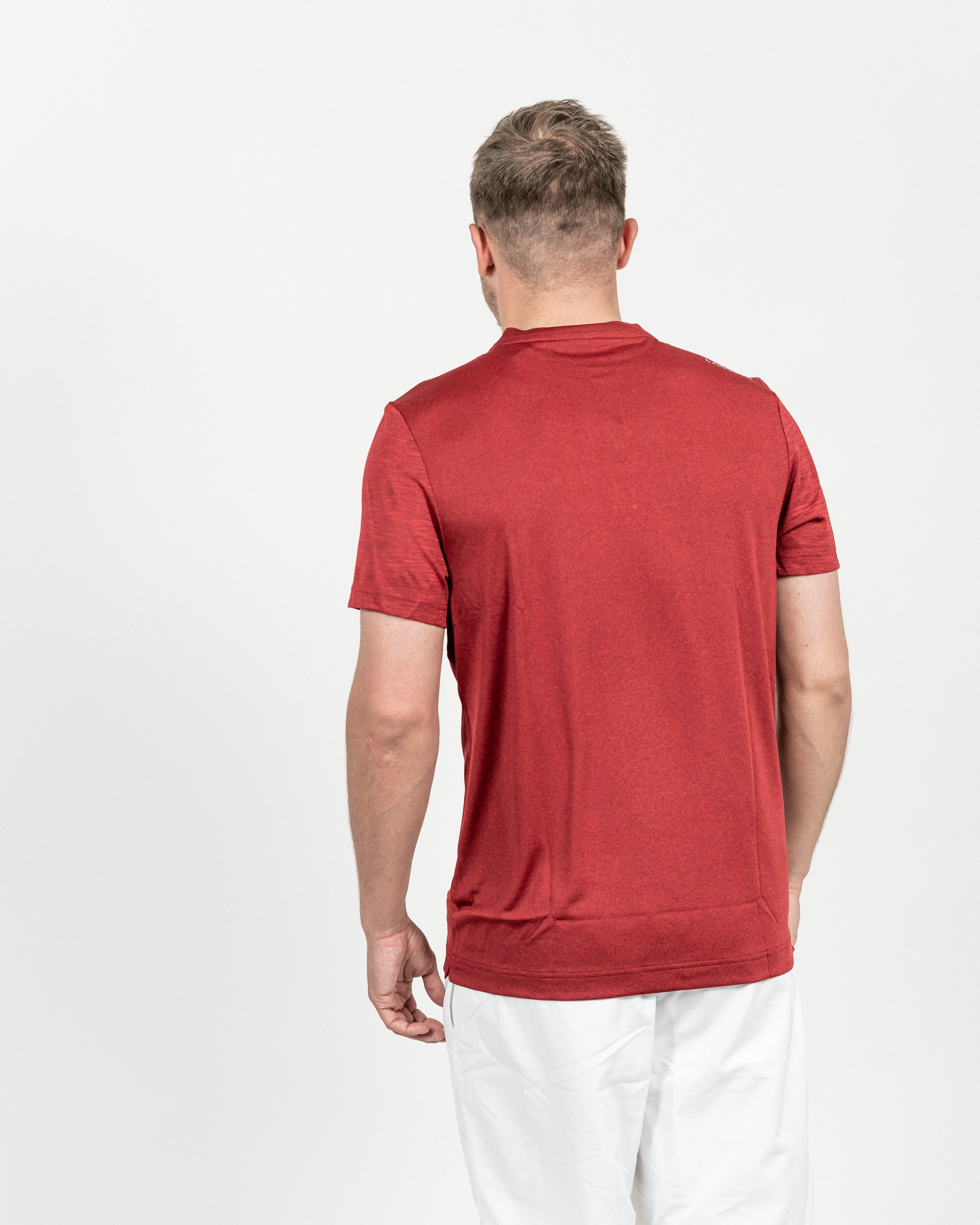 Lacoste Novak Djokovic Tennis T-shirt Rød