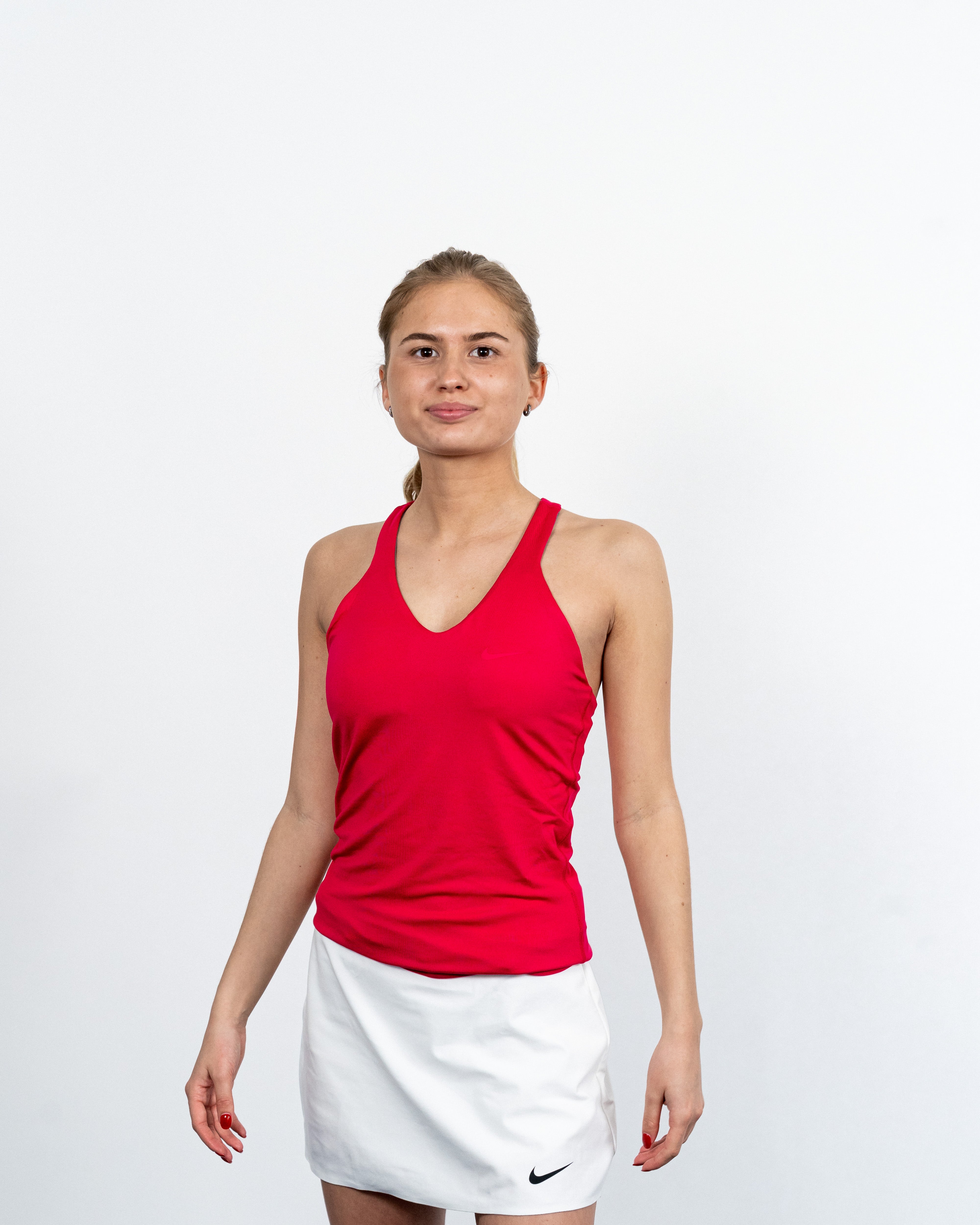 NIKE W Solid Tennis Tank Top Performance