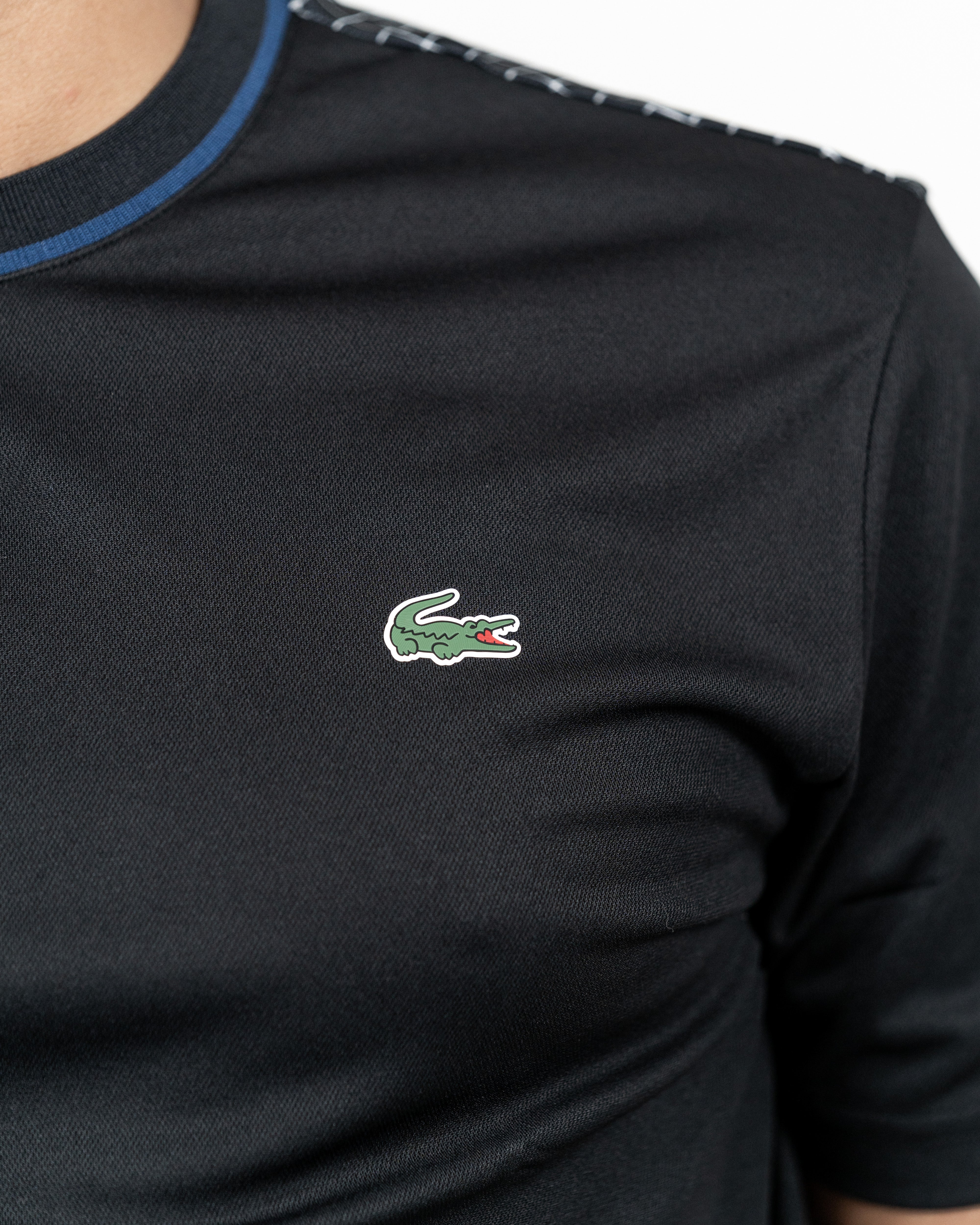 Lacoste Herre T-shirts Sort