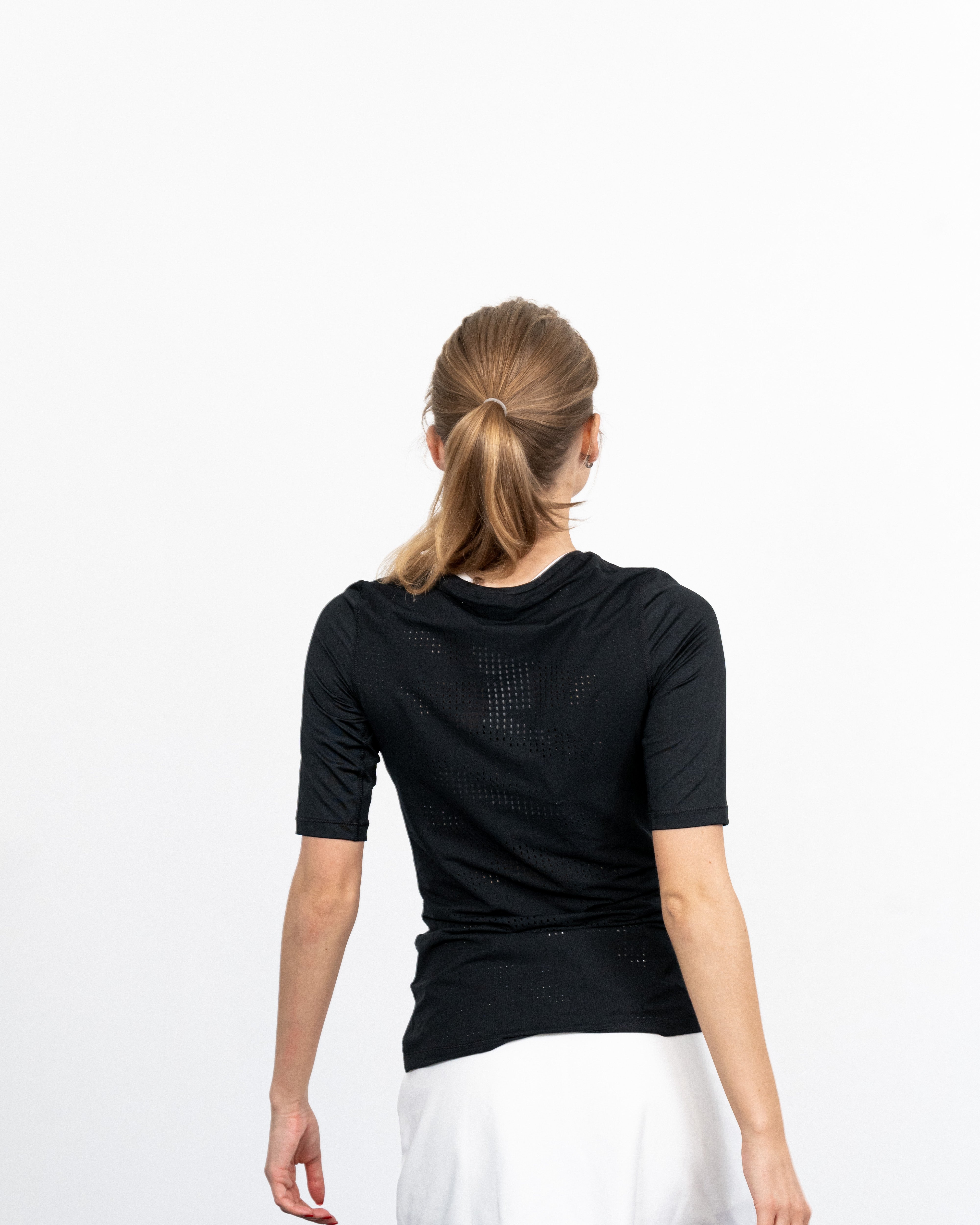 Nike Pro Hypercool Kvinde T-shirt Sort