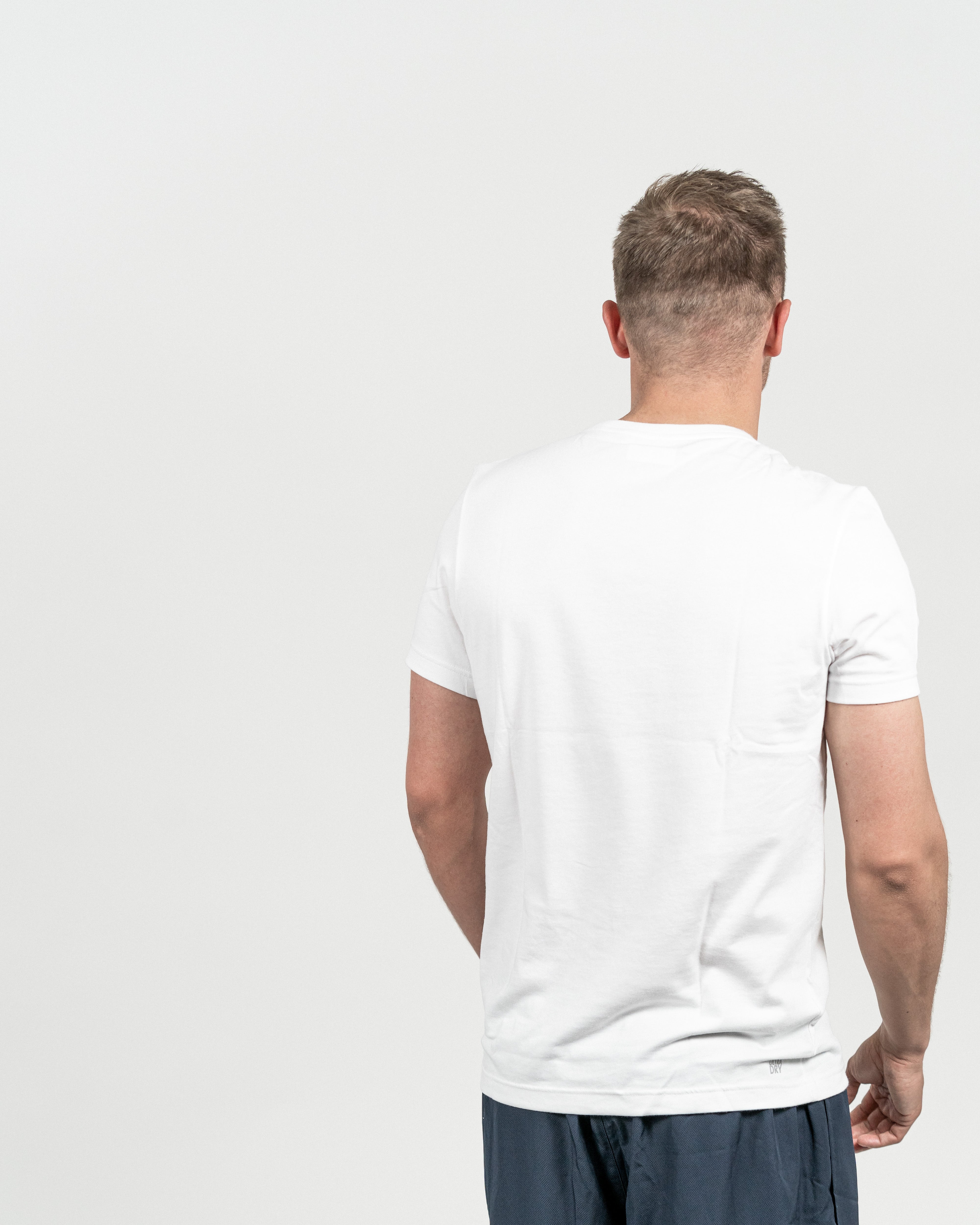 Lacoste Herre Novak Djokovic T-shirt Hvid