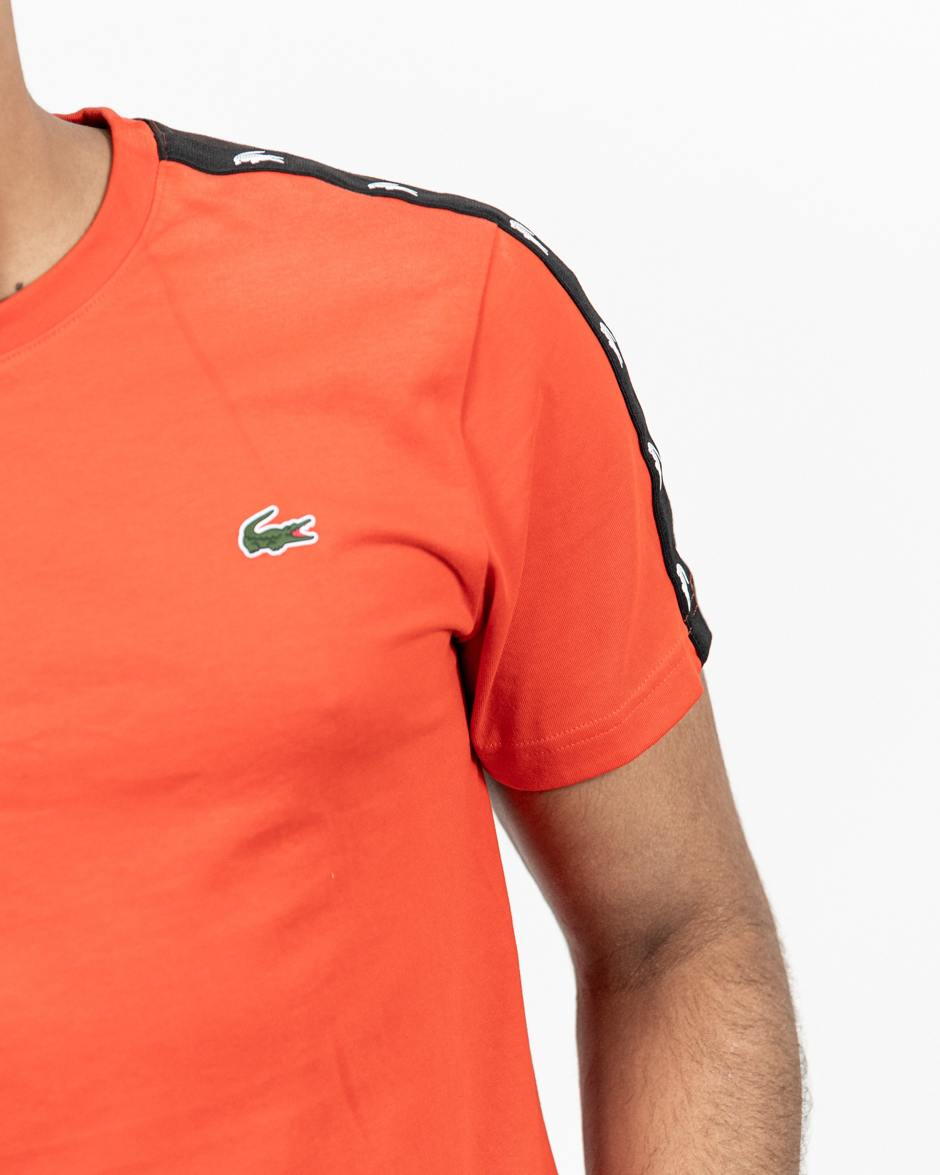 Lacoste Herre T-shirt Rød