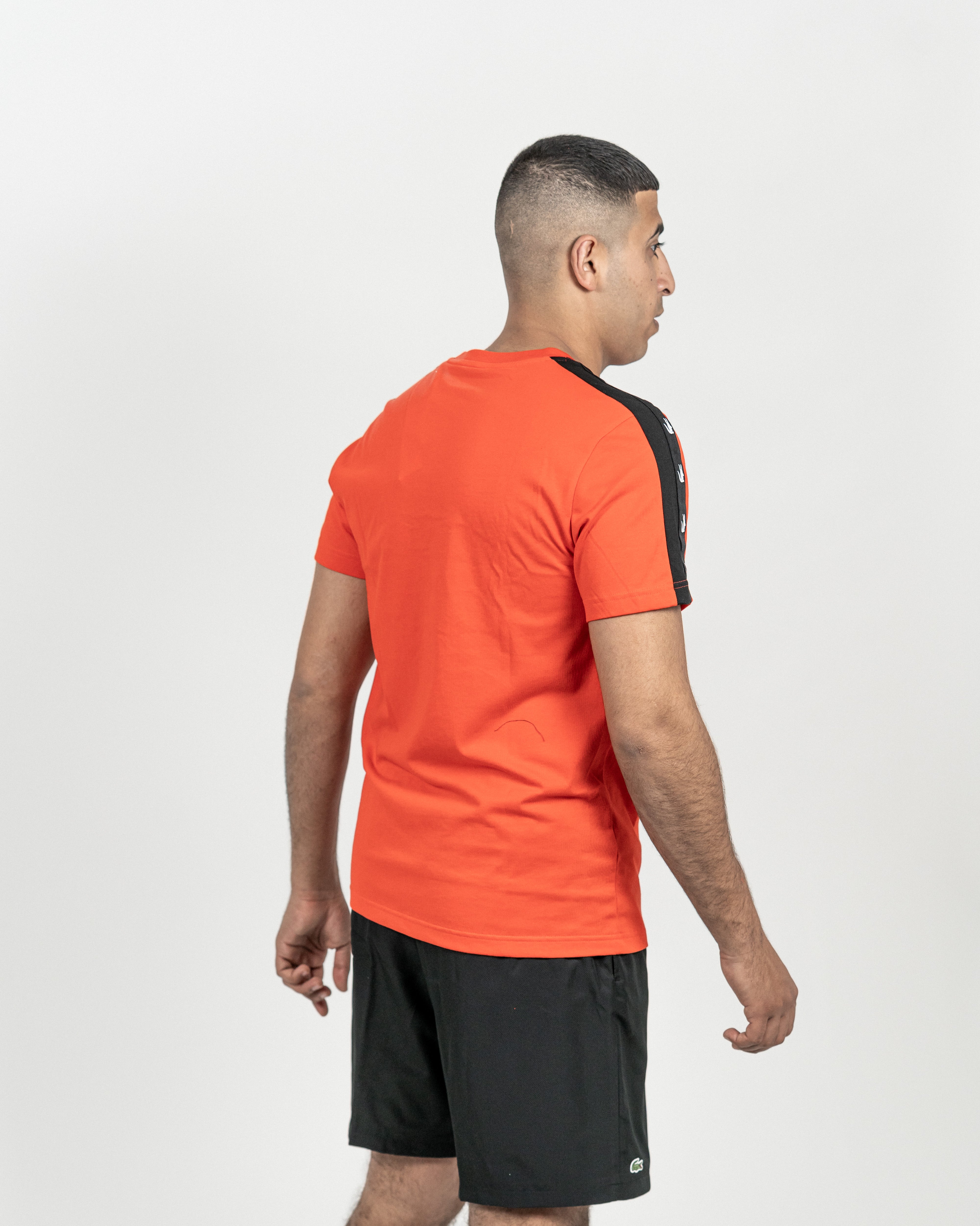 Lacoste Herre T-shirt Rød