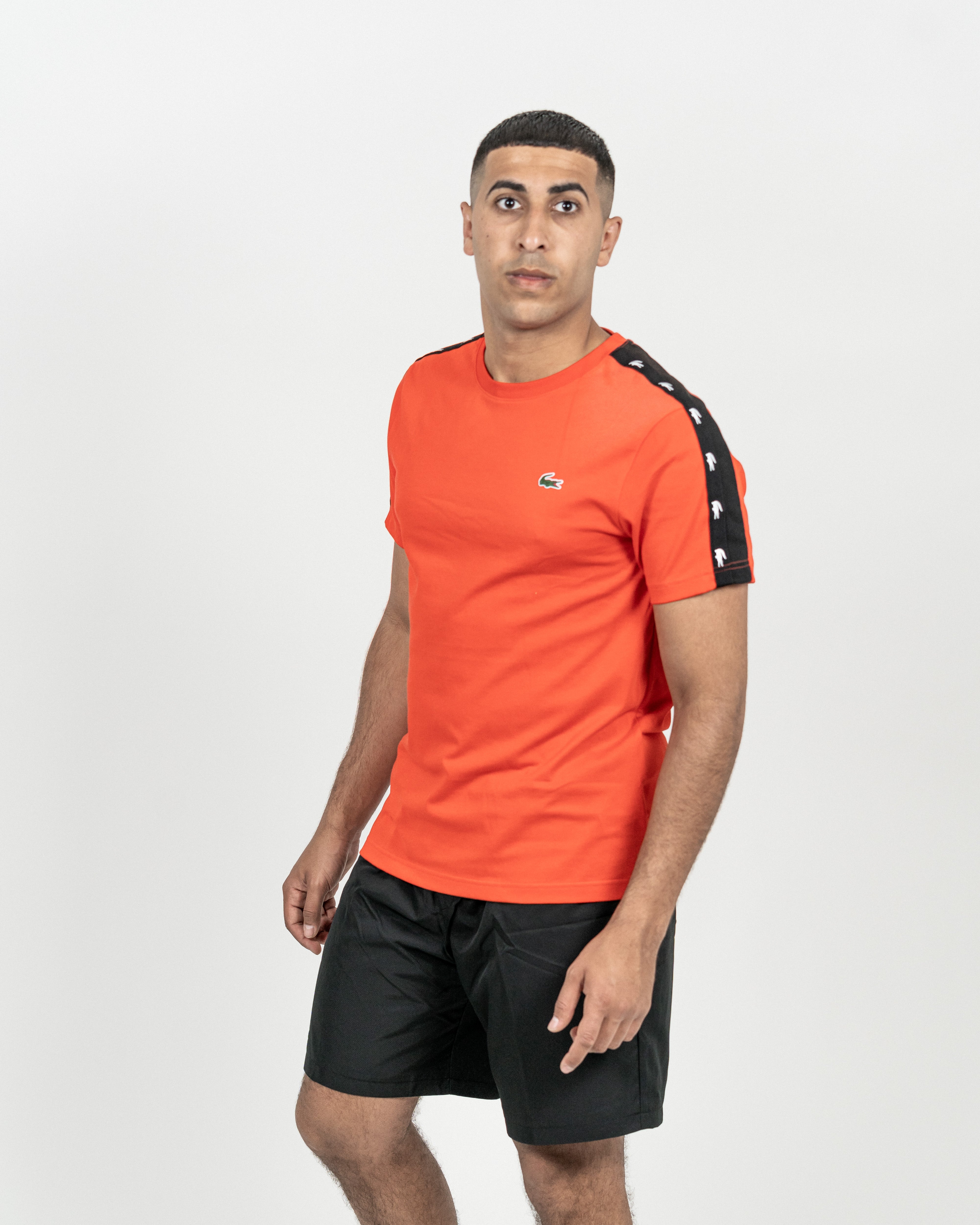 Lacoste Herre T-shirt Rød