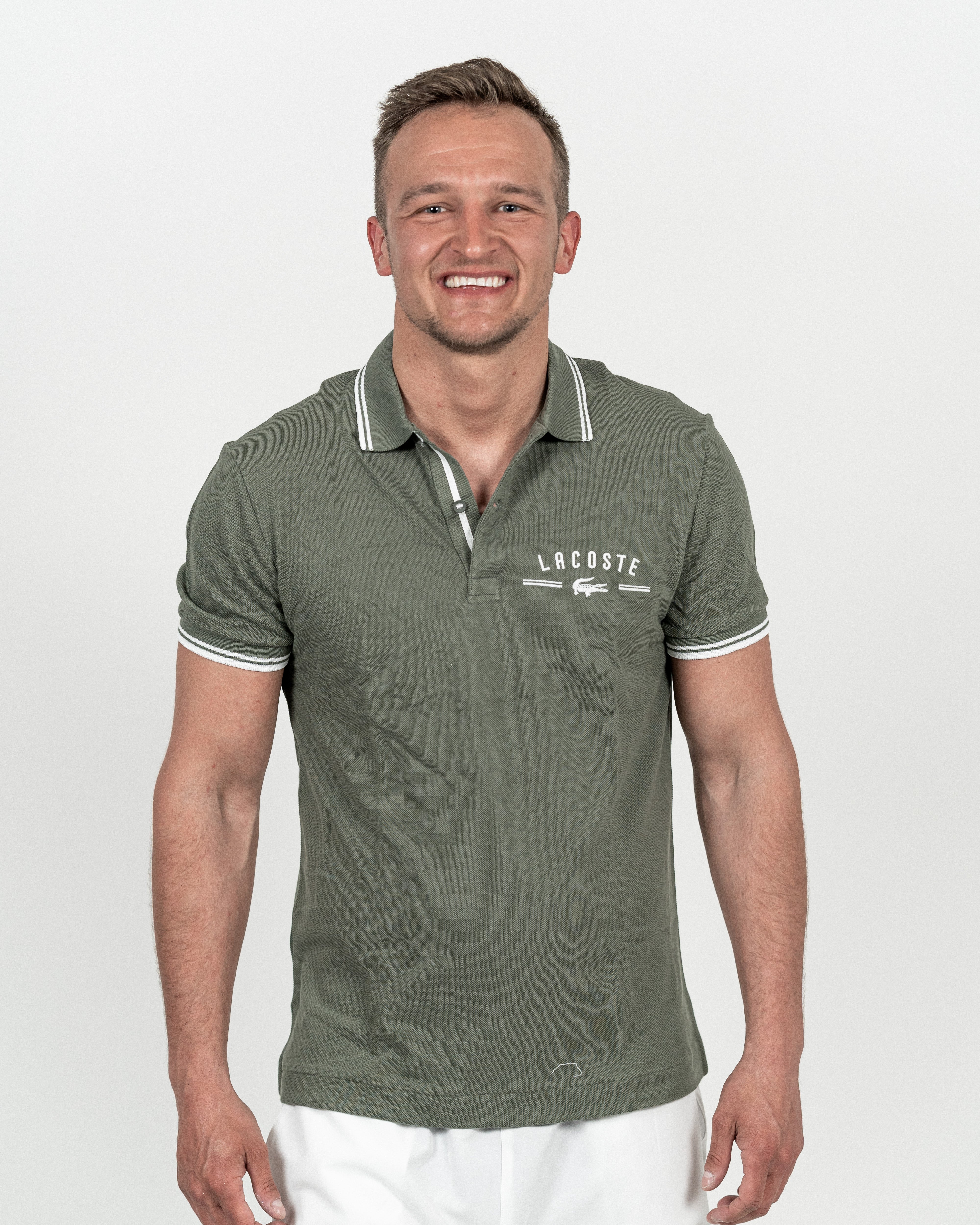 Lacoste Herre Polo Army