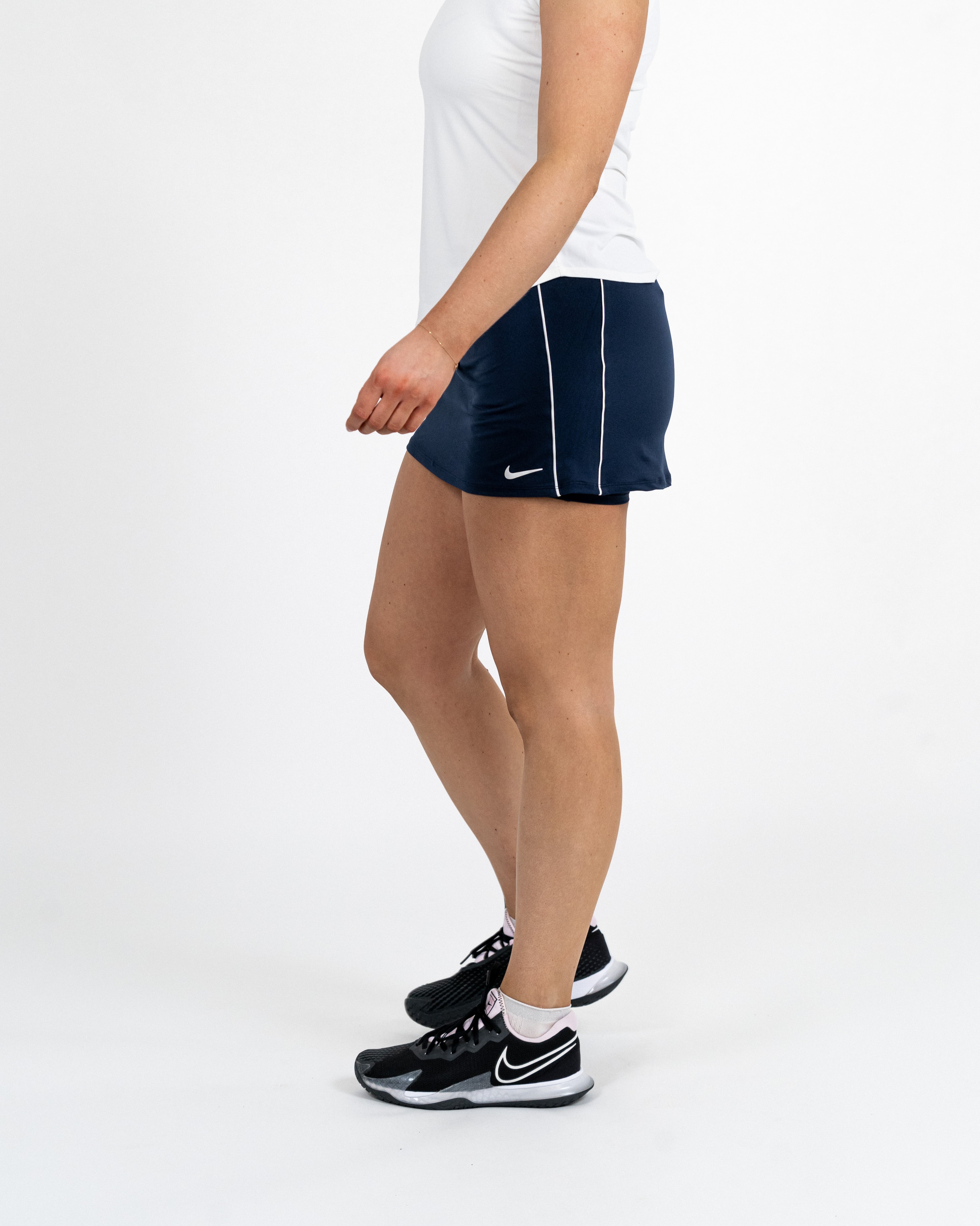 Nike Court Dry Skirt Marineblå