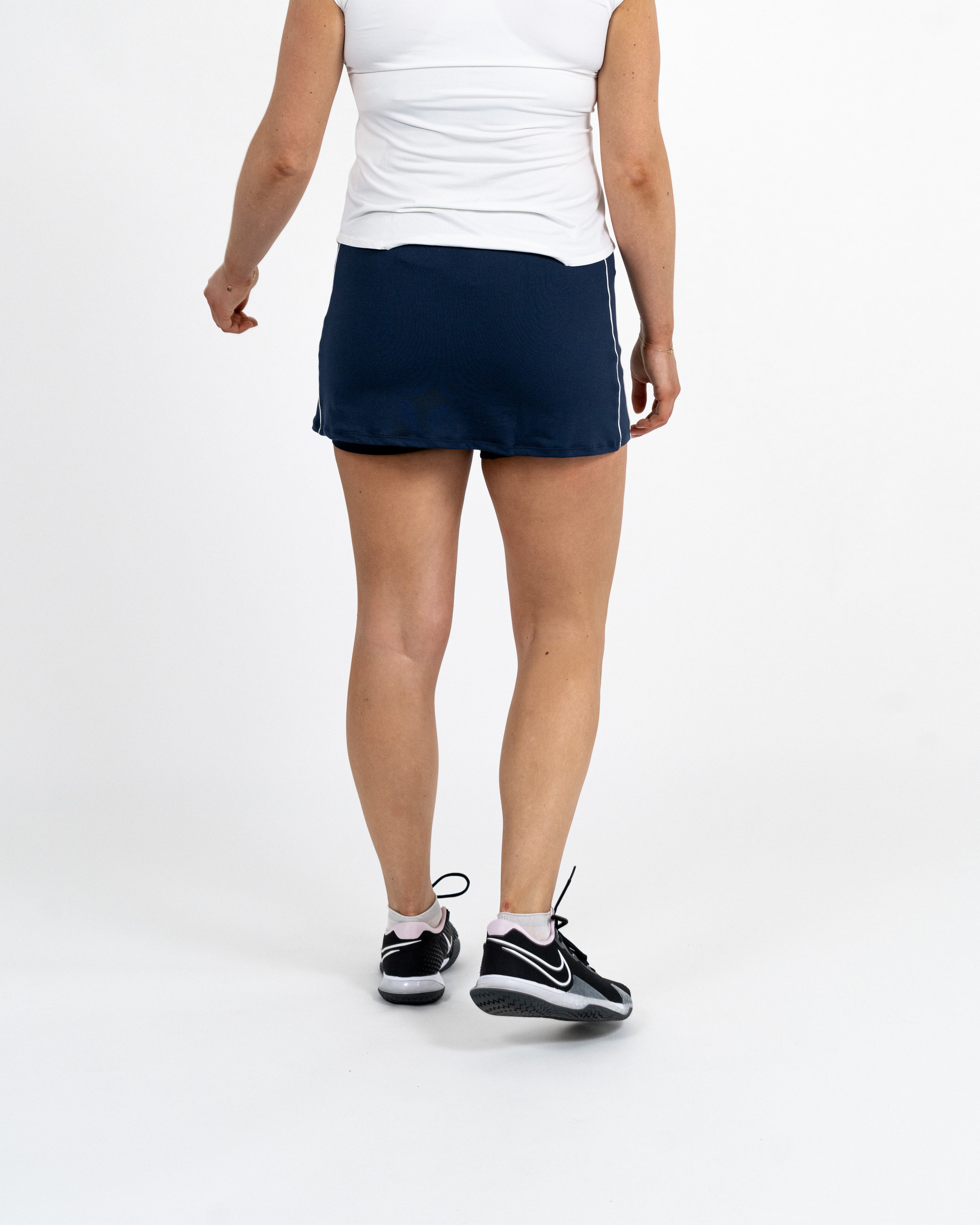 Nike Court Dry Skirt Marineblå
