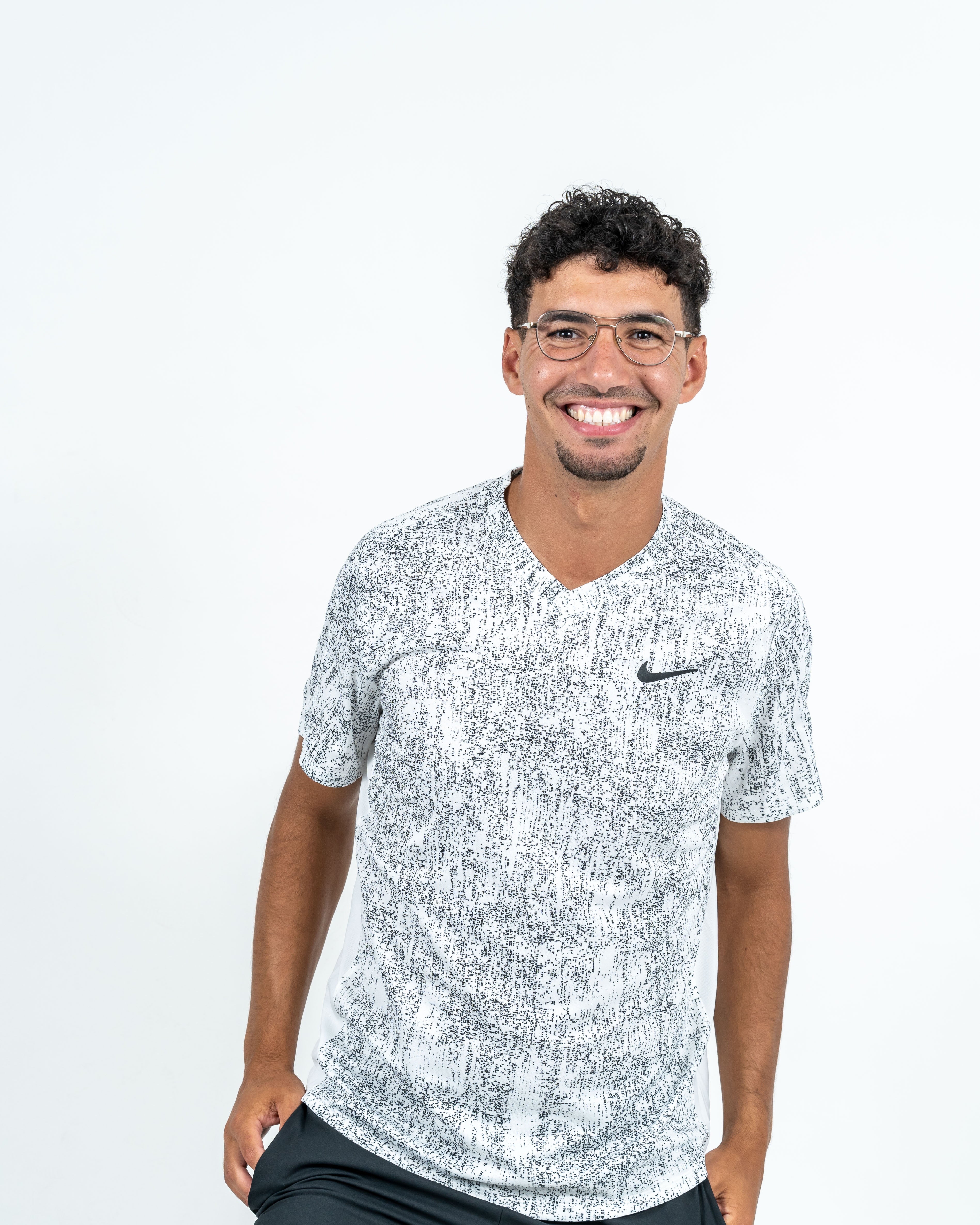 Nike Herre Court Dry Victory Top Print