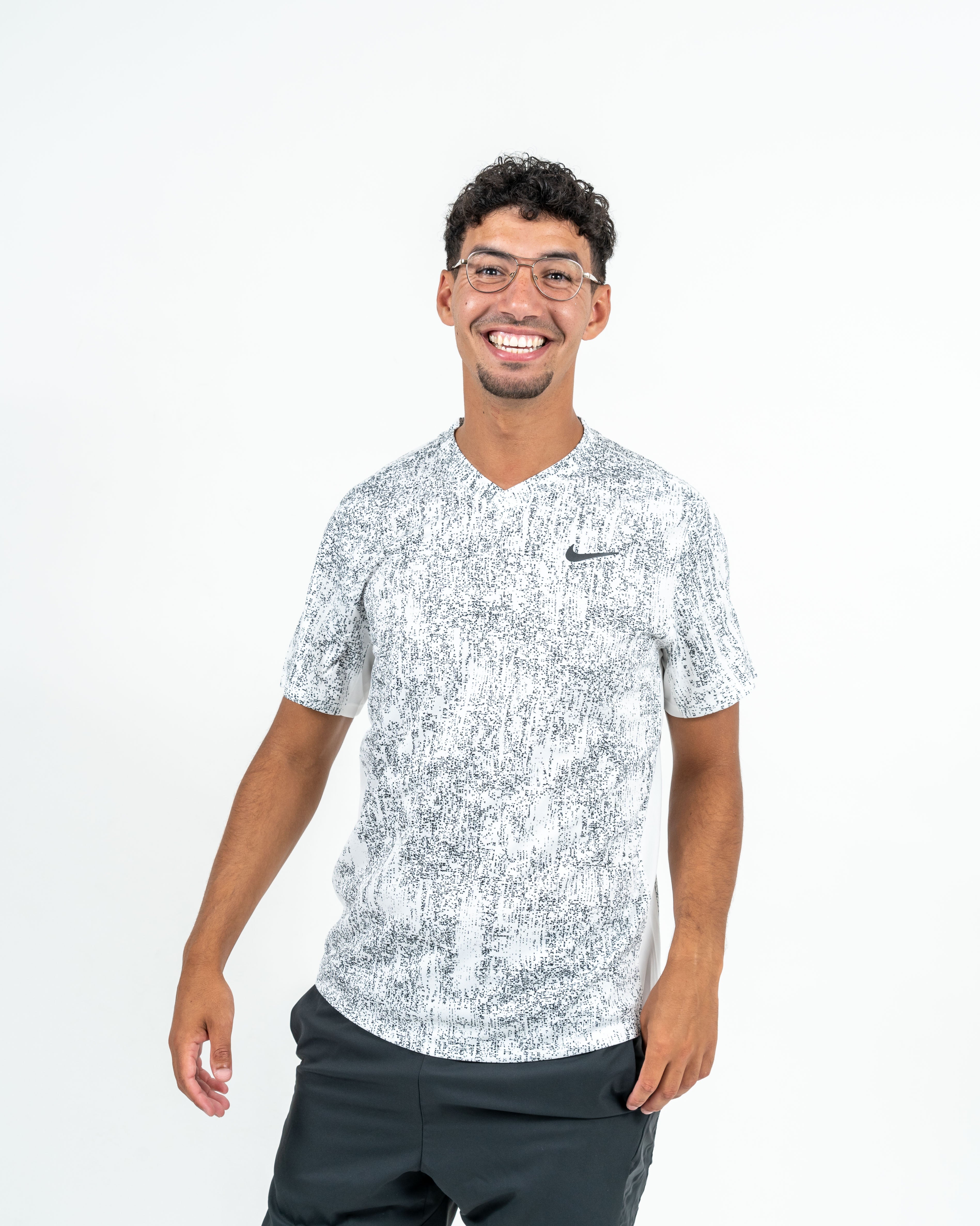 Nike Herre Court Dry Victory Top Print