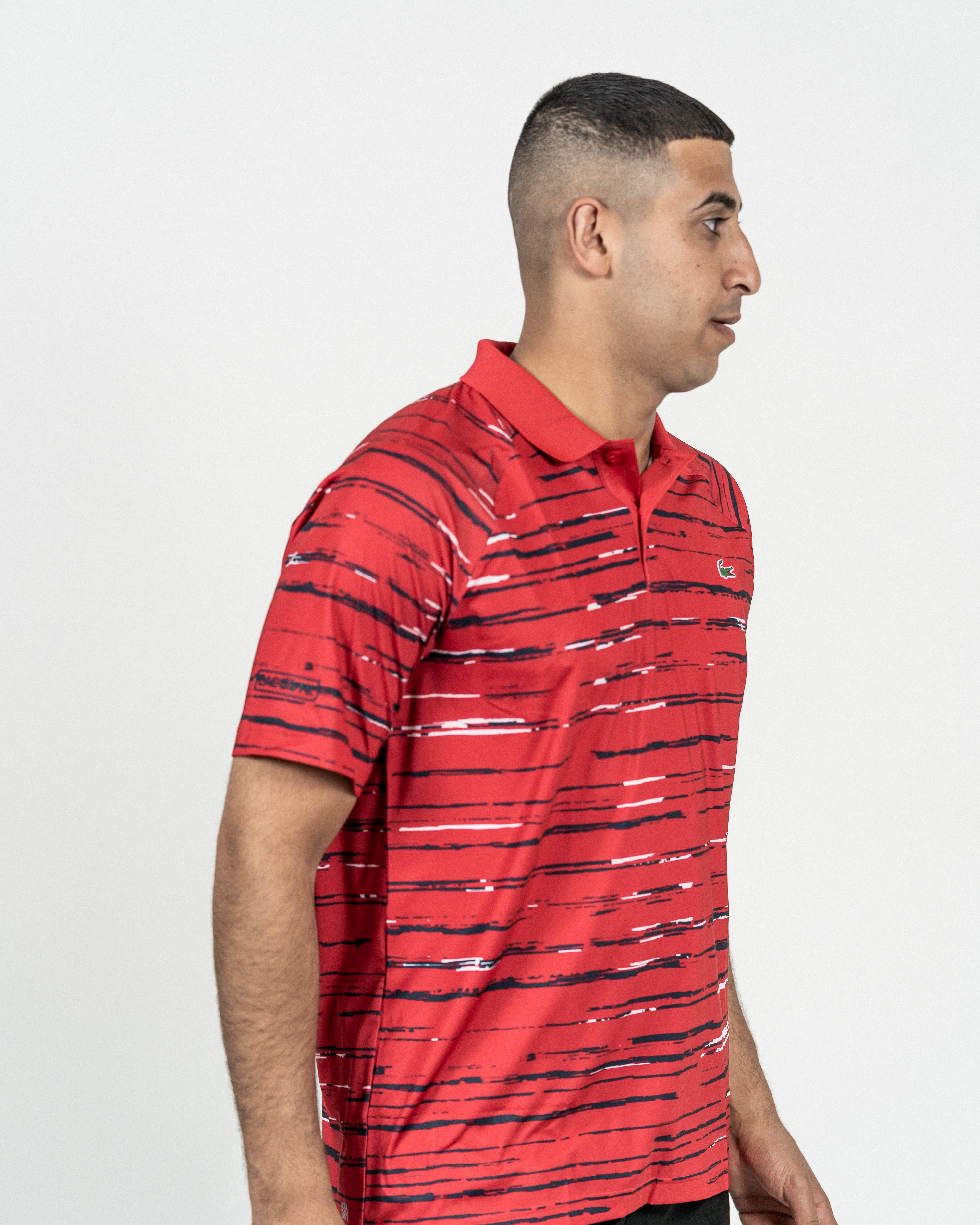 Lacoste Novak Djokovic Tennis Polo Rød