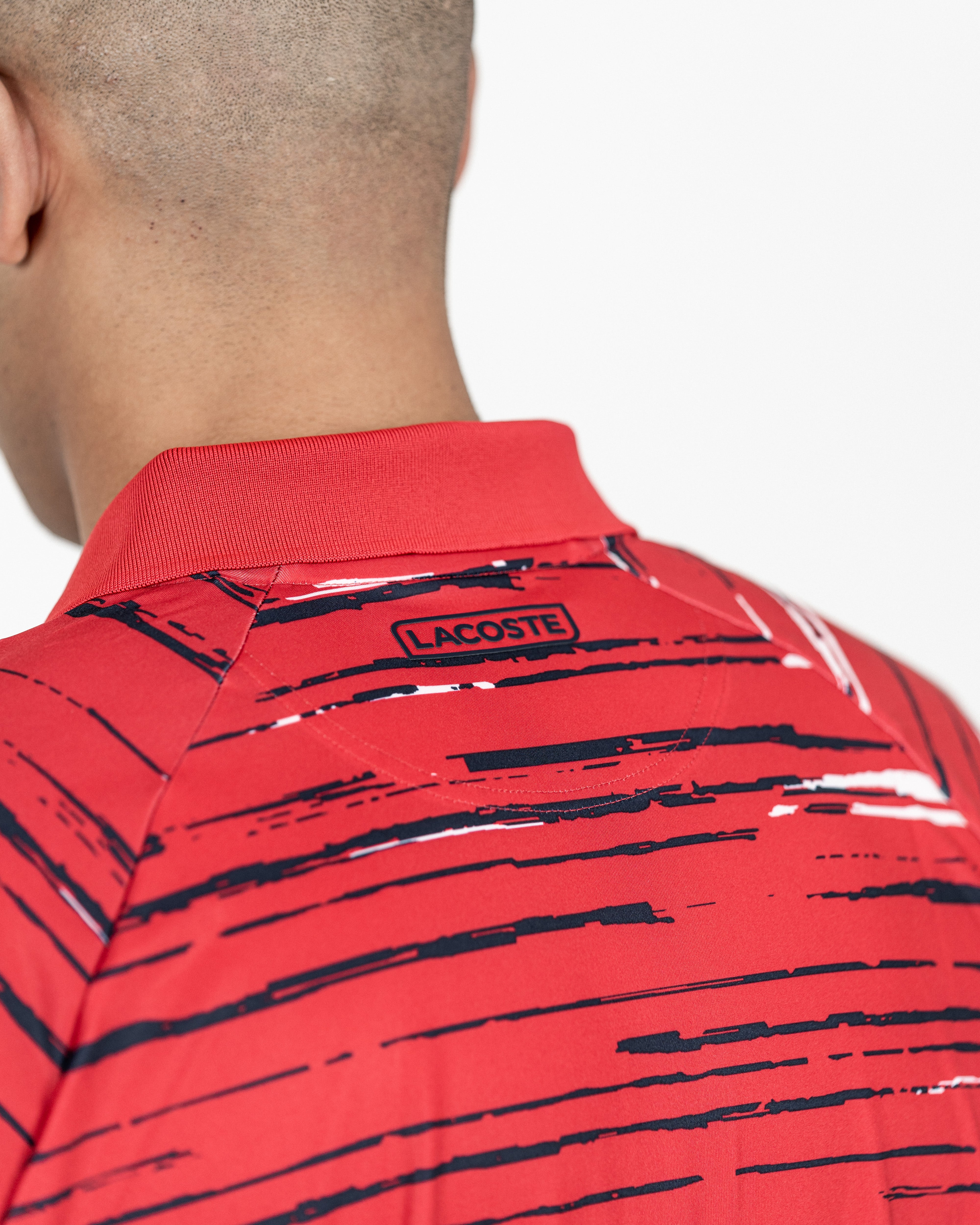 Lacoste Novak Djokovic Tennis Polo Rød