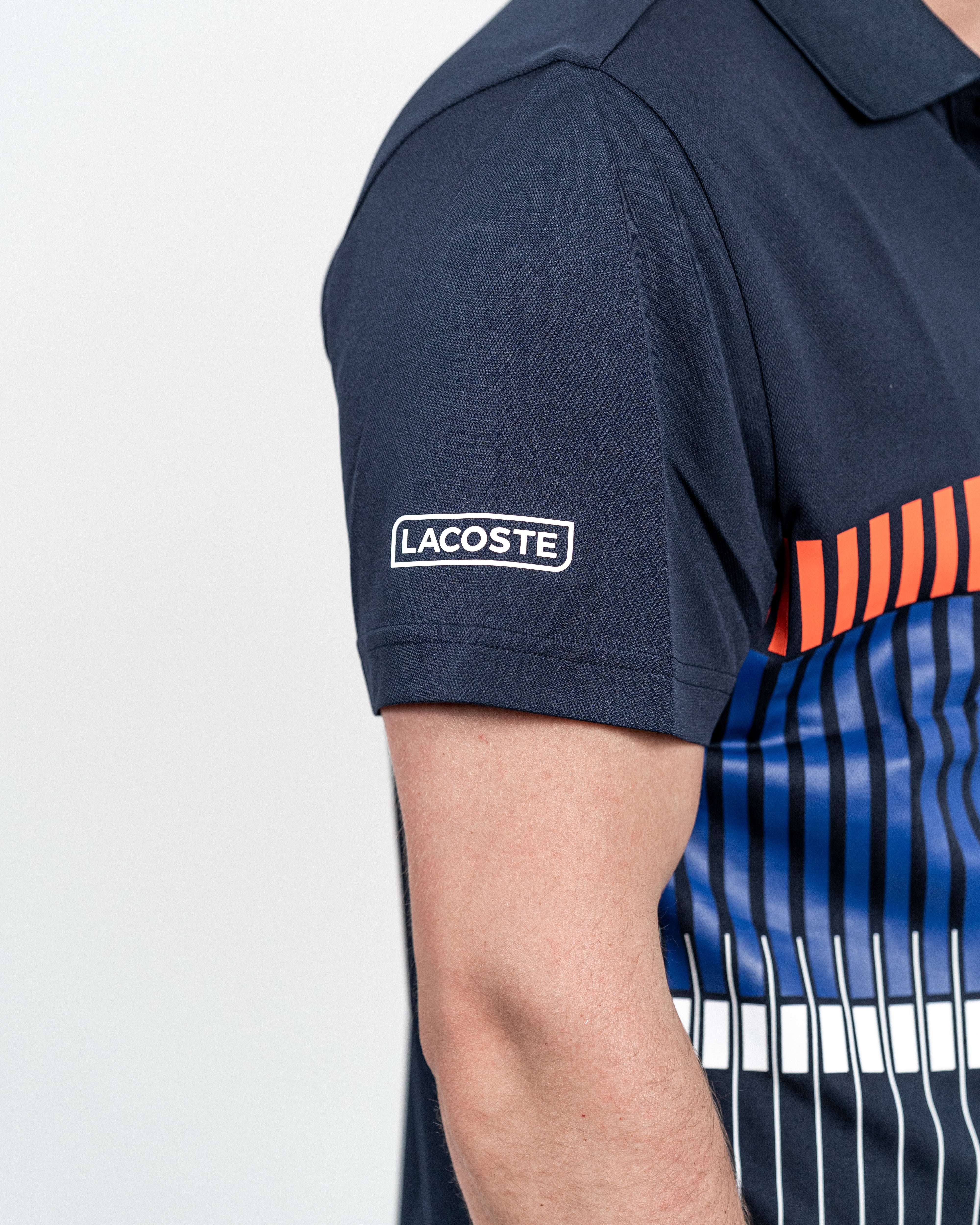 Lacoste Novak Djokovic Tennis Polo Navy