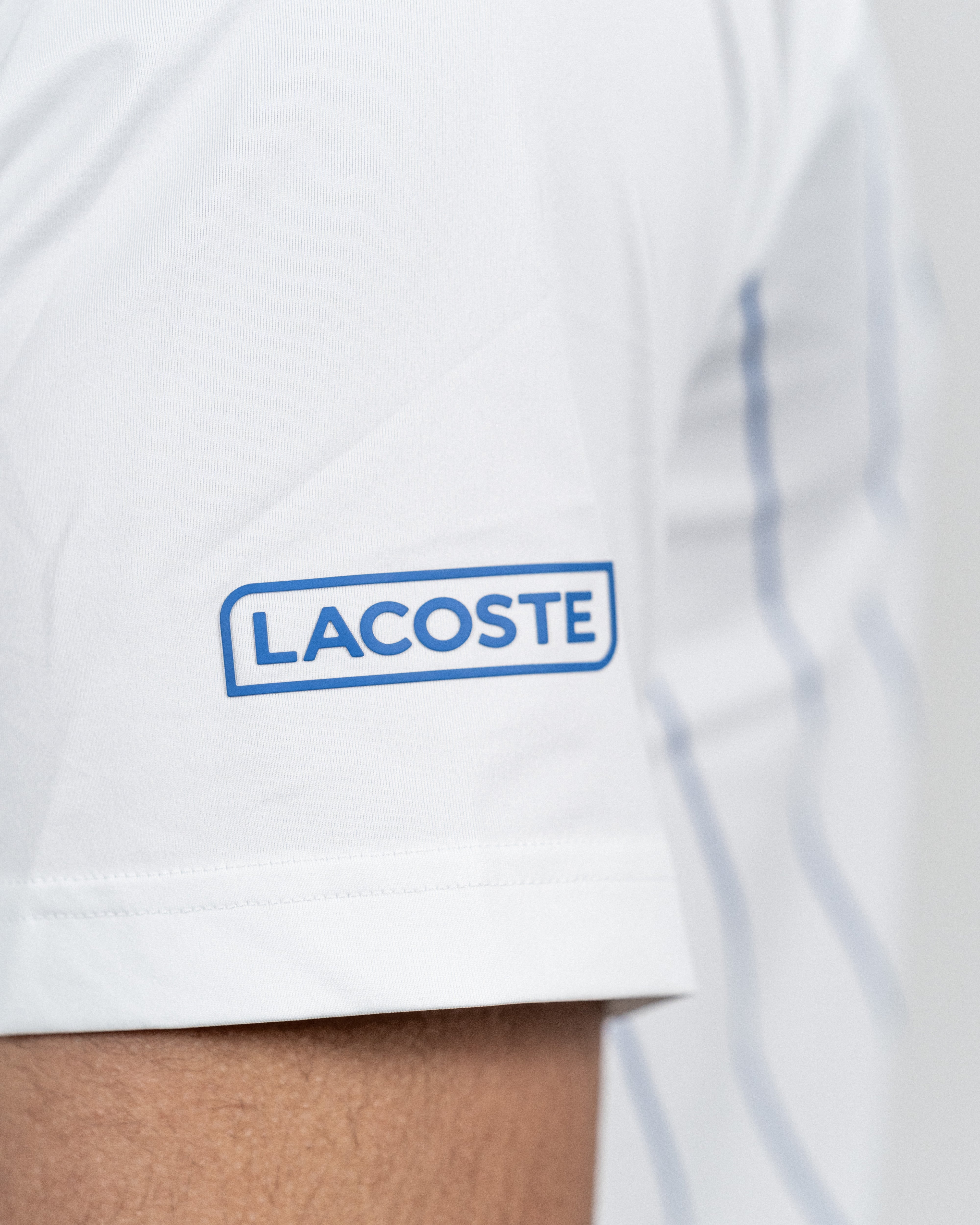 Lacoste Herre Polo Hvid/Blå