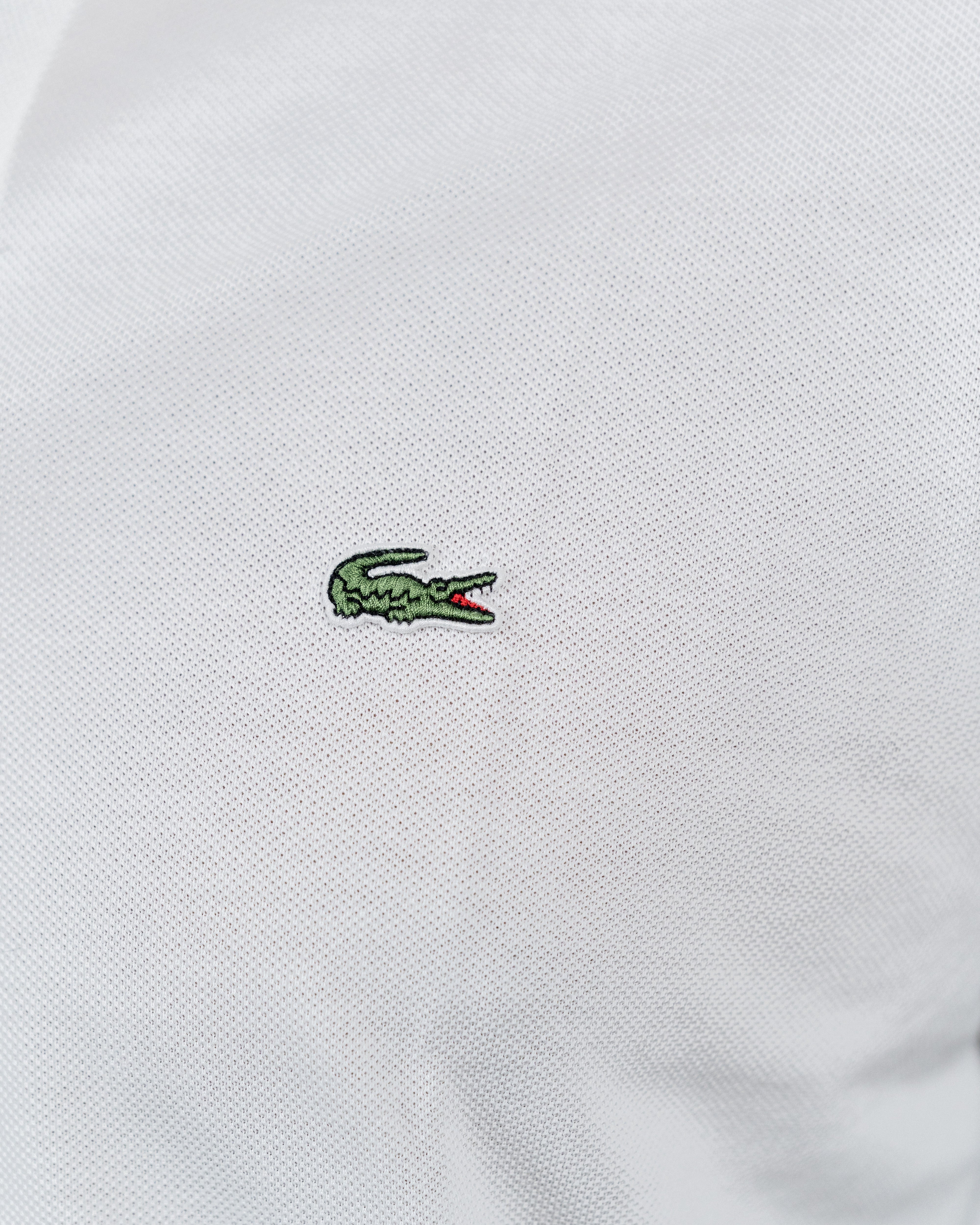 Lacoste Herre Klassisk Polo Hvid