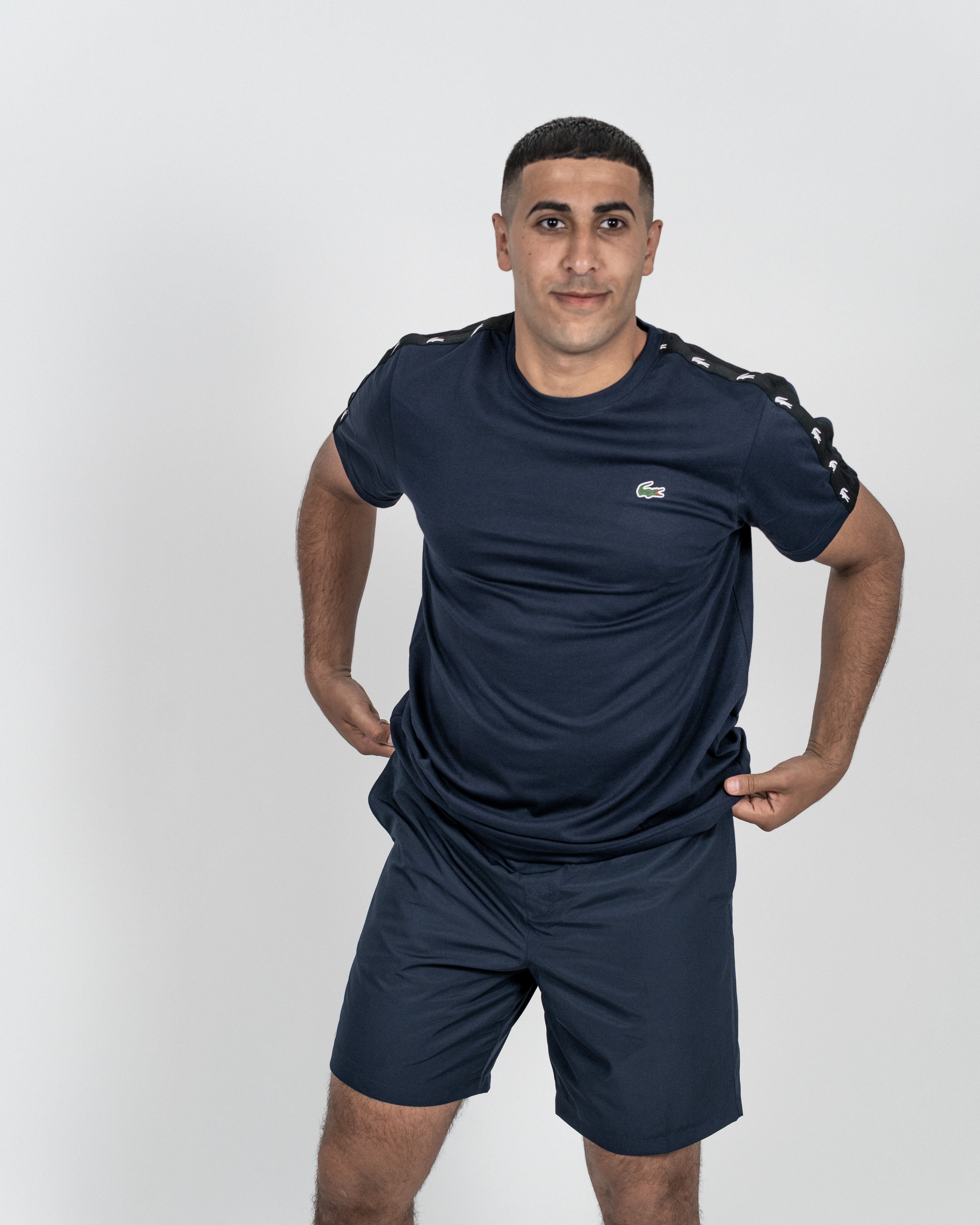 Lacoste Herre T-shirt Navy