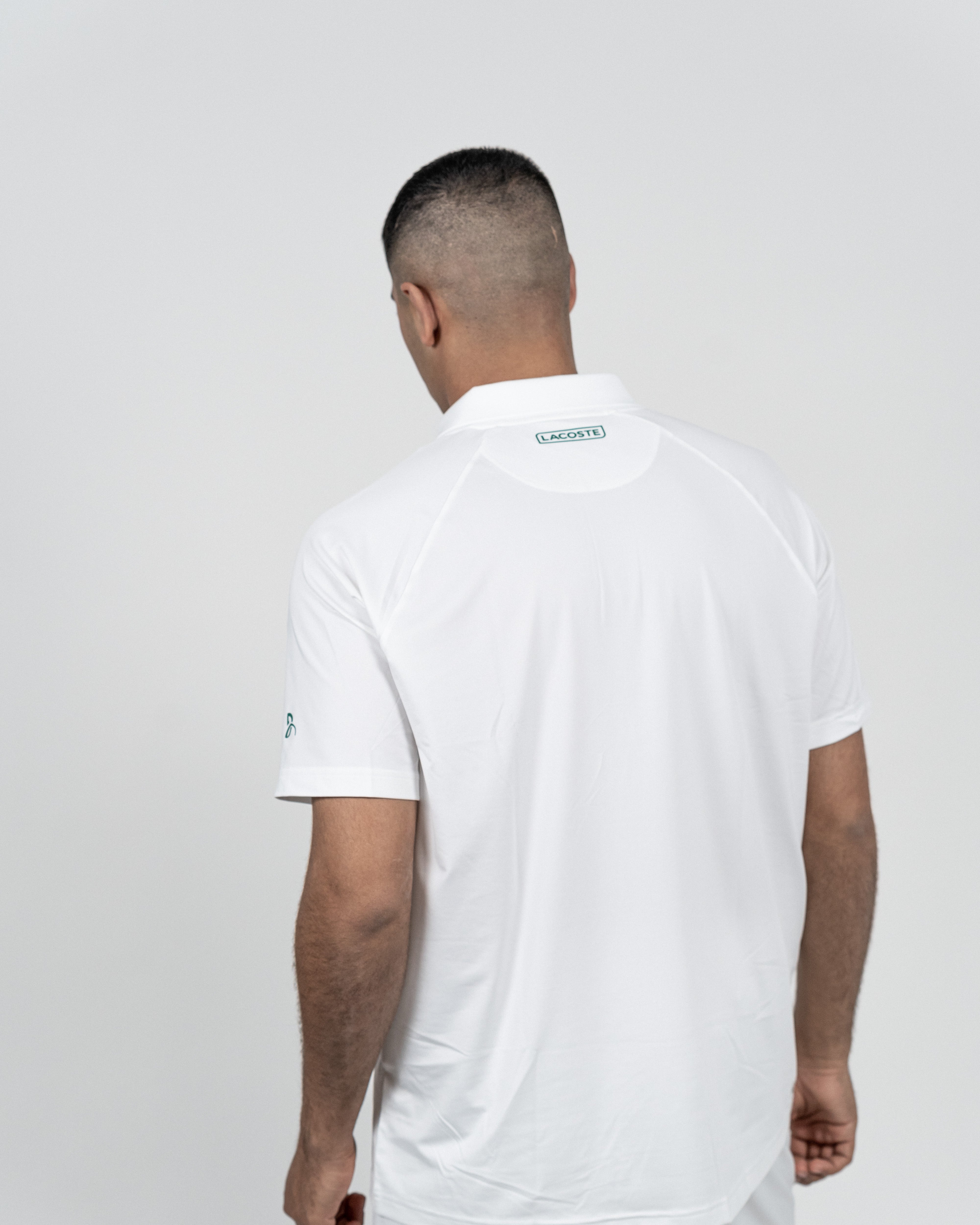 Lacoste Herre Polo - Novak Djokovic Hvid