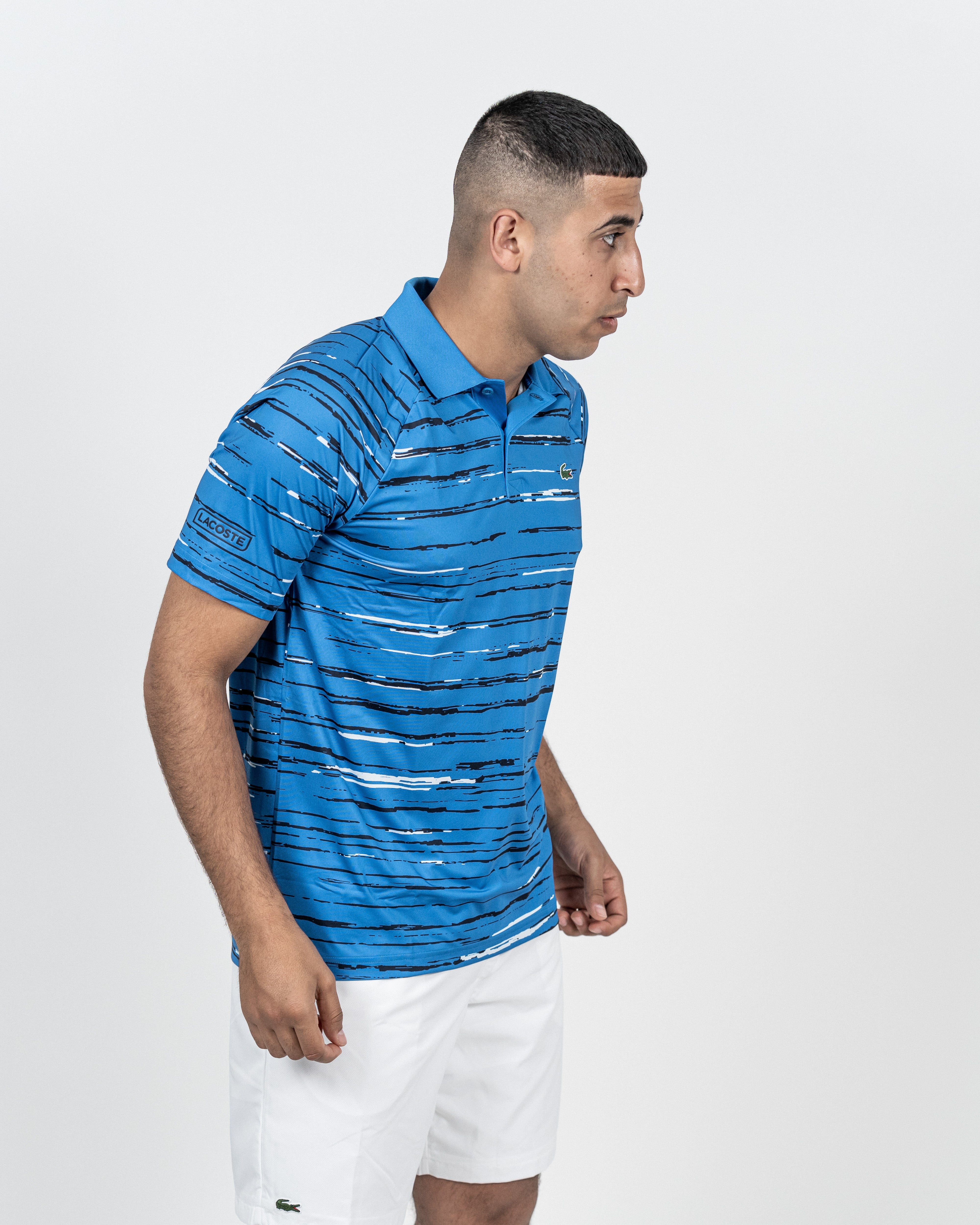 Lacoste Novak Djokovic Tennis Polo Blå