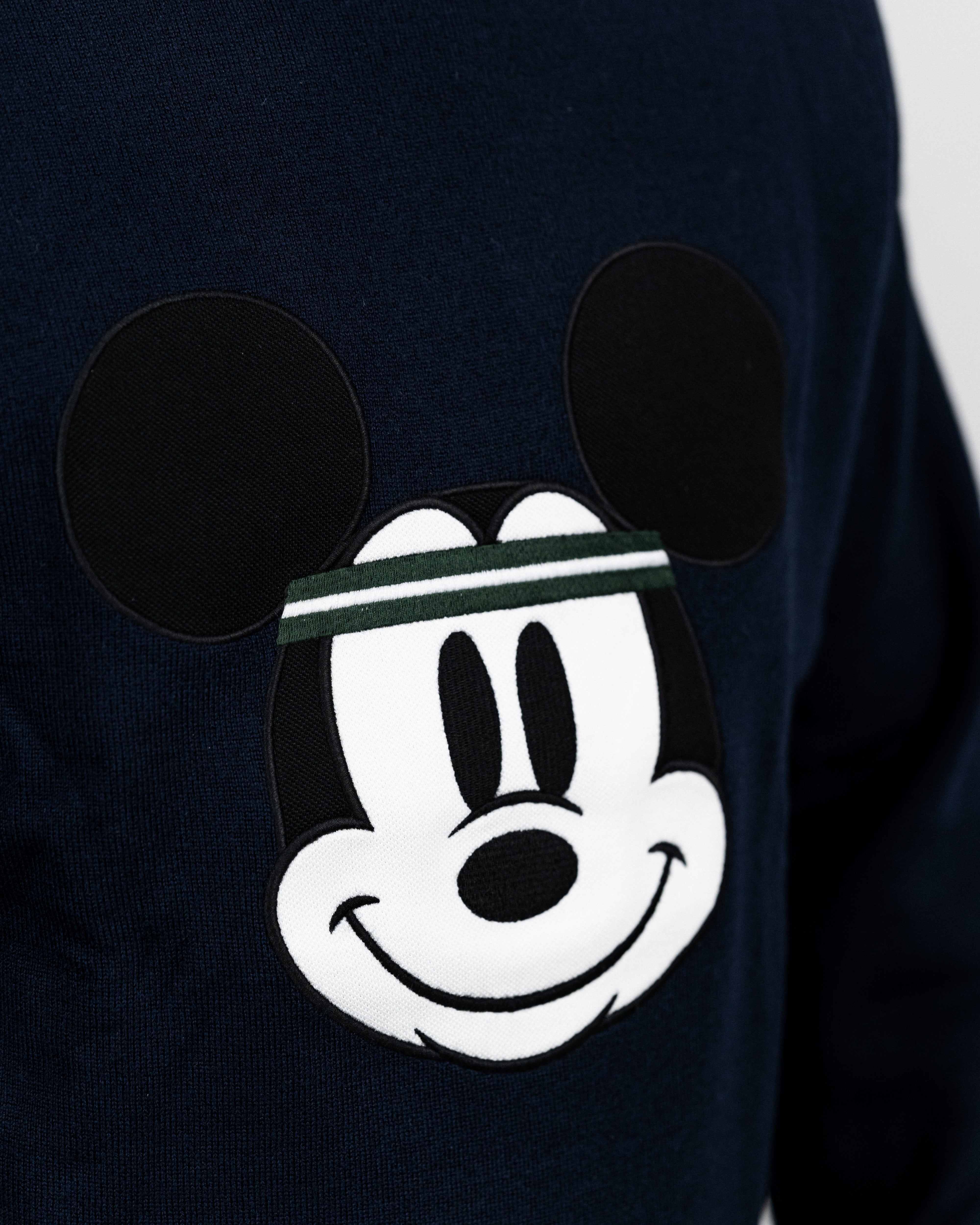 Lacoste Herre Mickey Mouse Sweatshirt Mørkeblå
