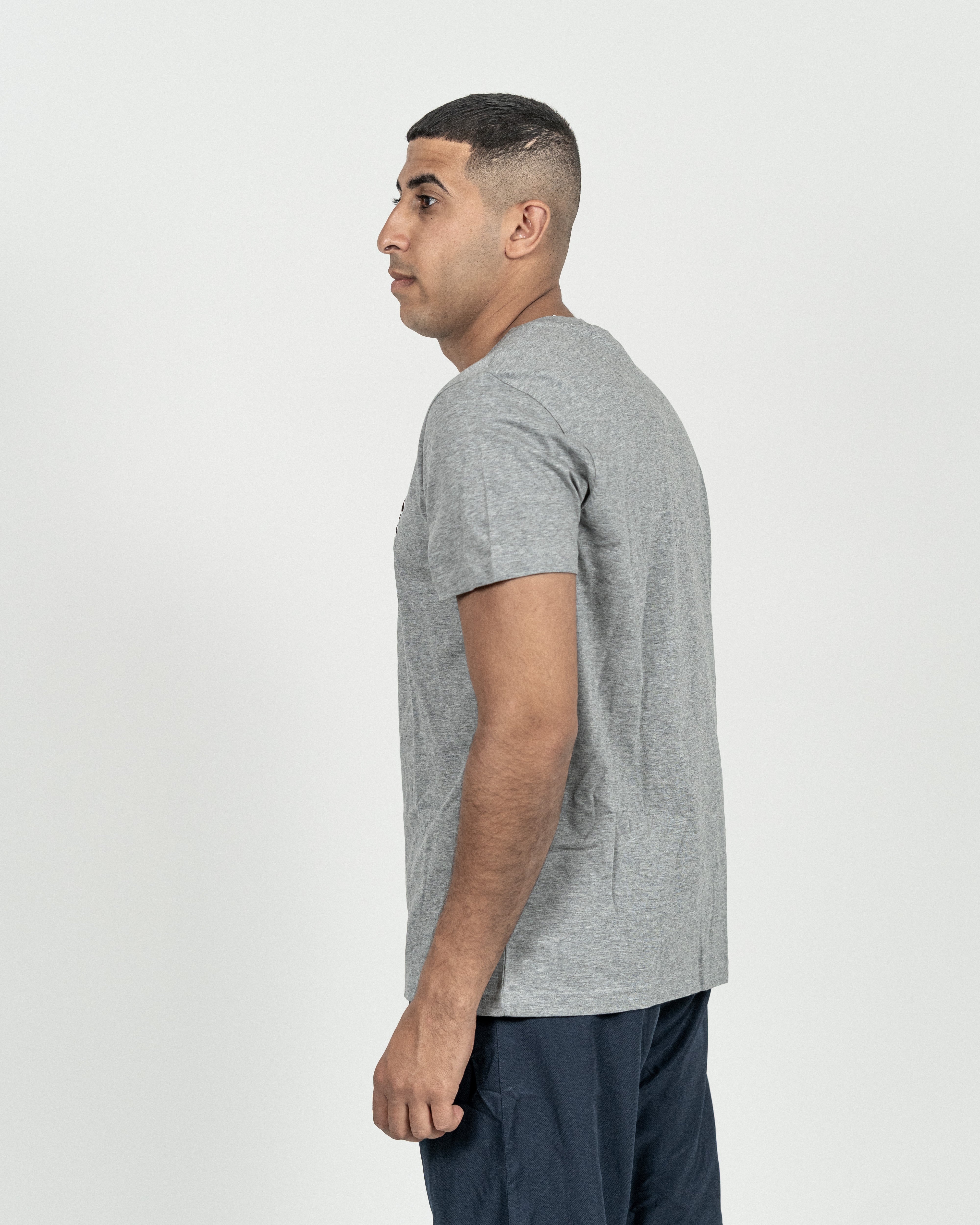 Lacoste Herre T-shirt Bomuld Grå