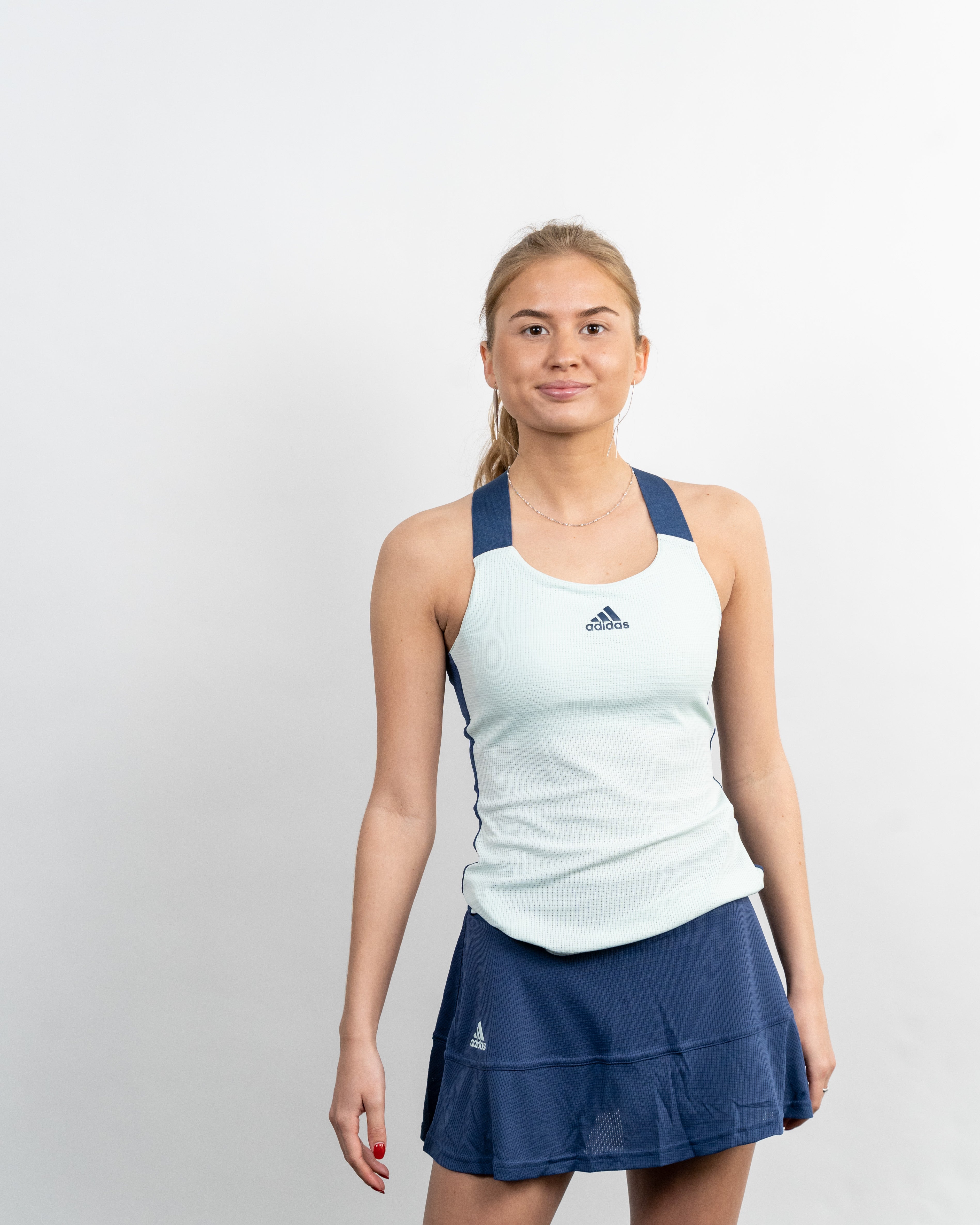 Adidas Gameset Heat Ready Y-Tank Top Tyrkis