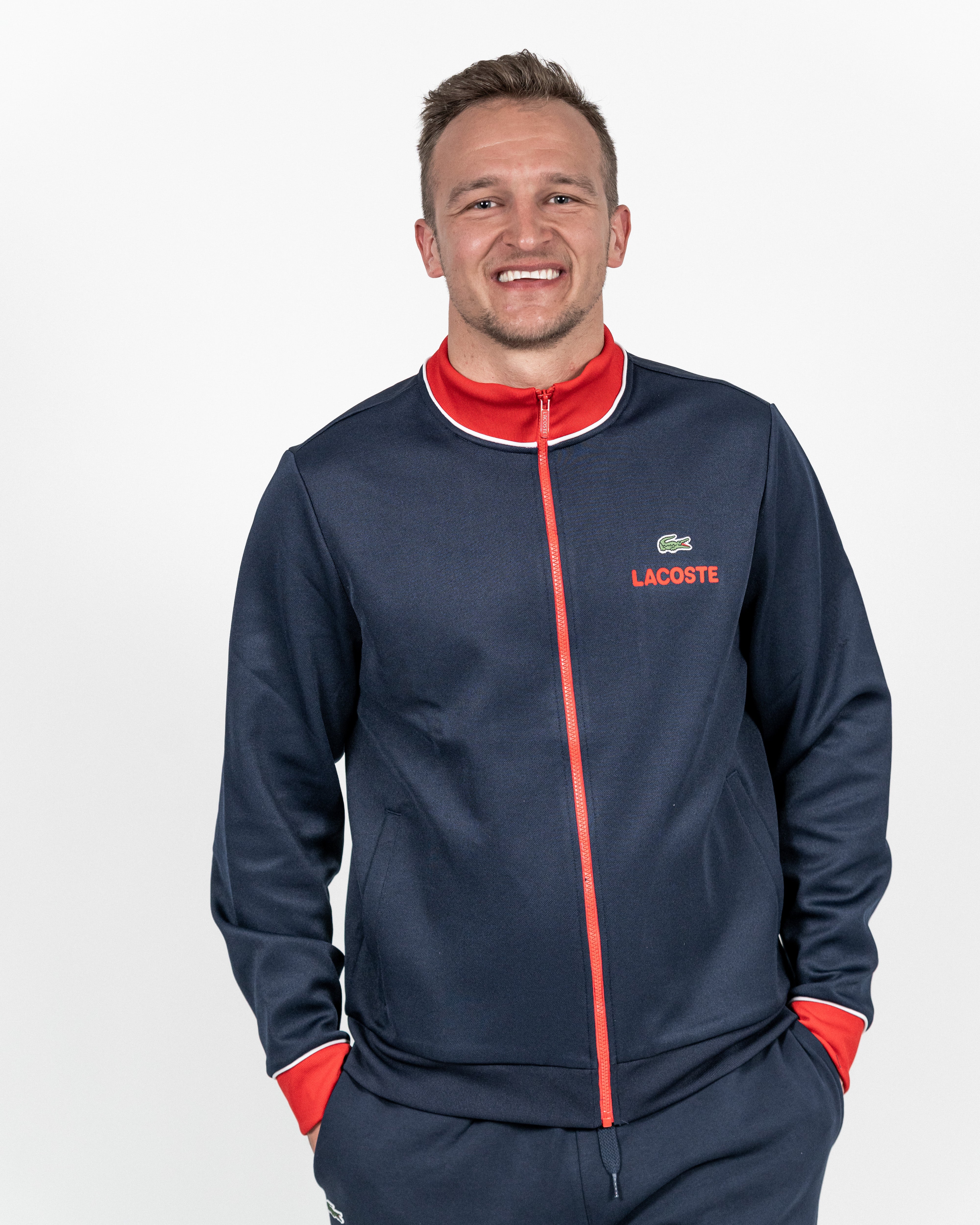 Lacoste Herre Jakke Marineblå